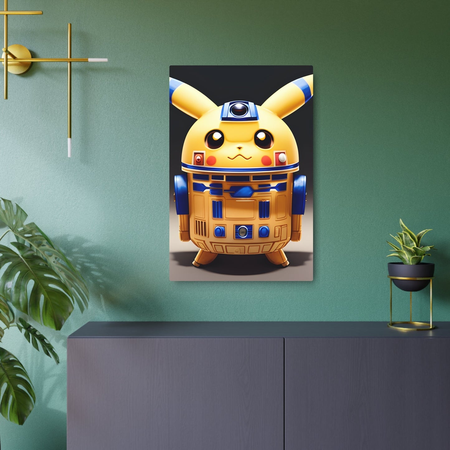 R2Dchu Metal Art Sign - Pokestalgia LLC