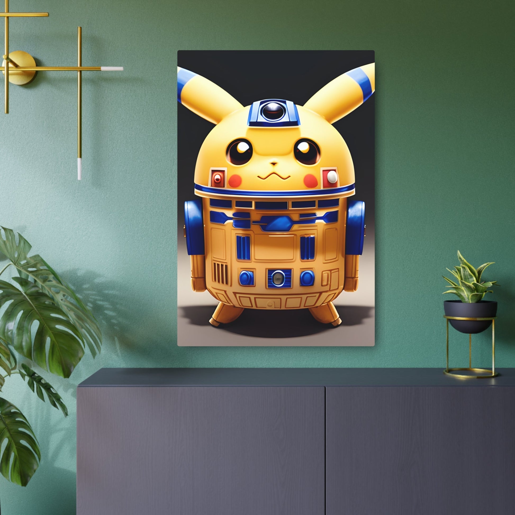 R2Dchu Metal Art Sign - Pokestalgia LLC