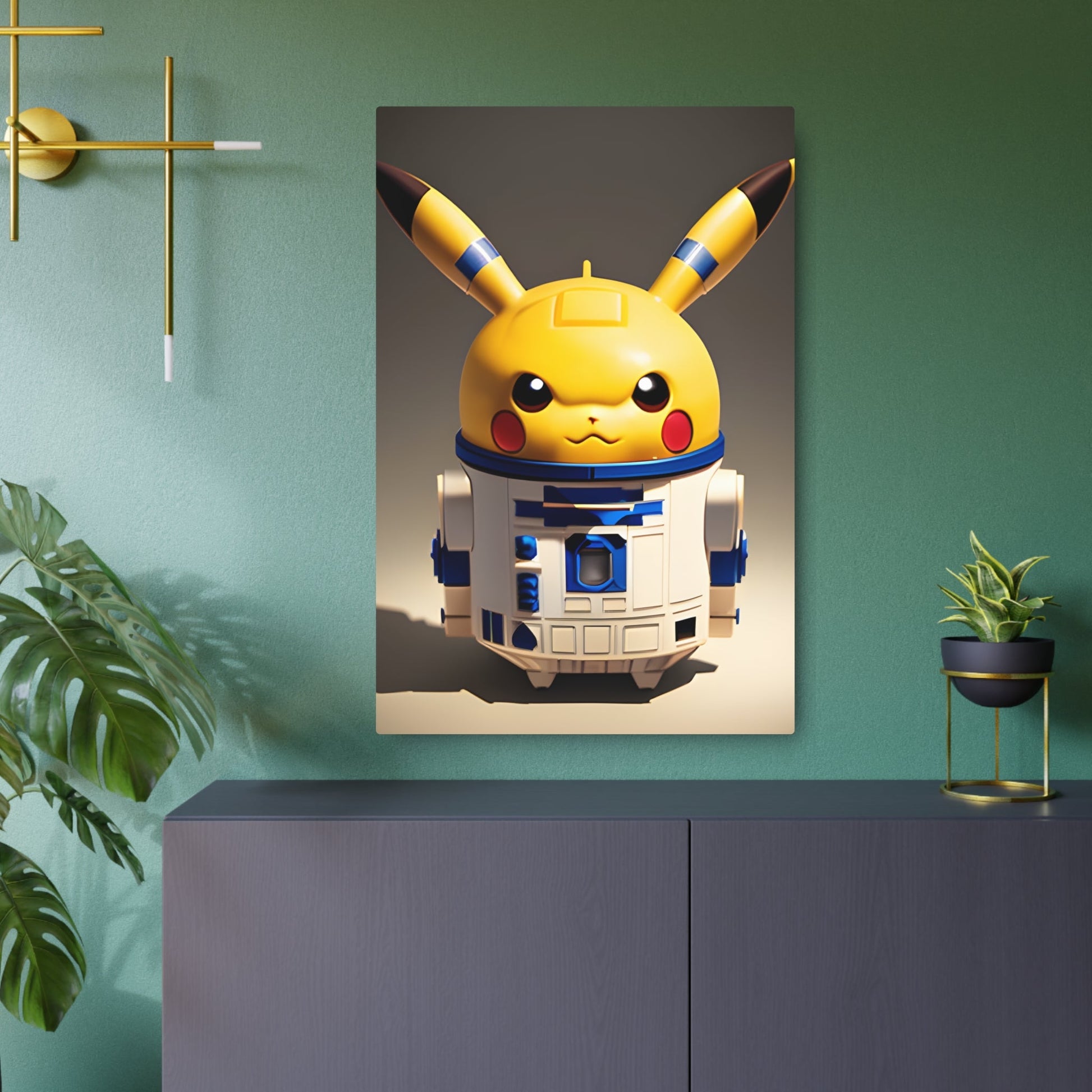 R2DChu Metal Art Sign - Pokestalgia LLC