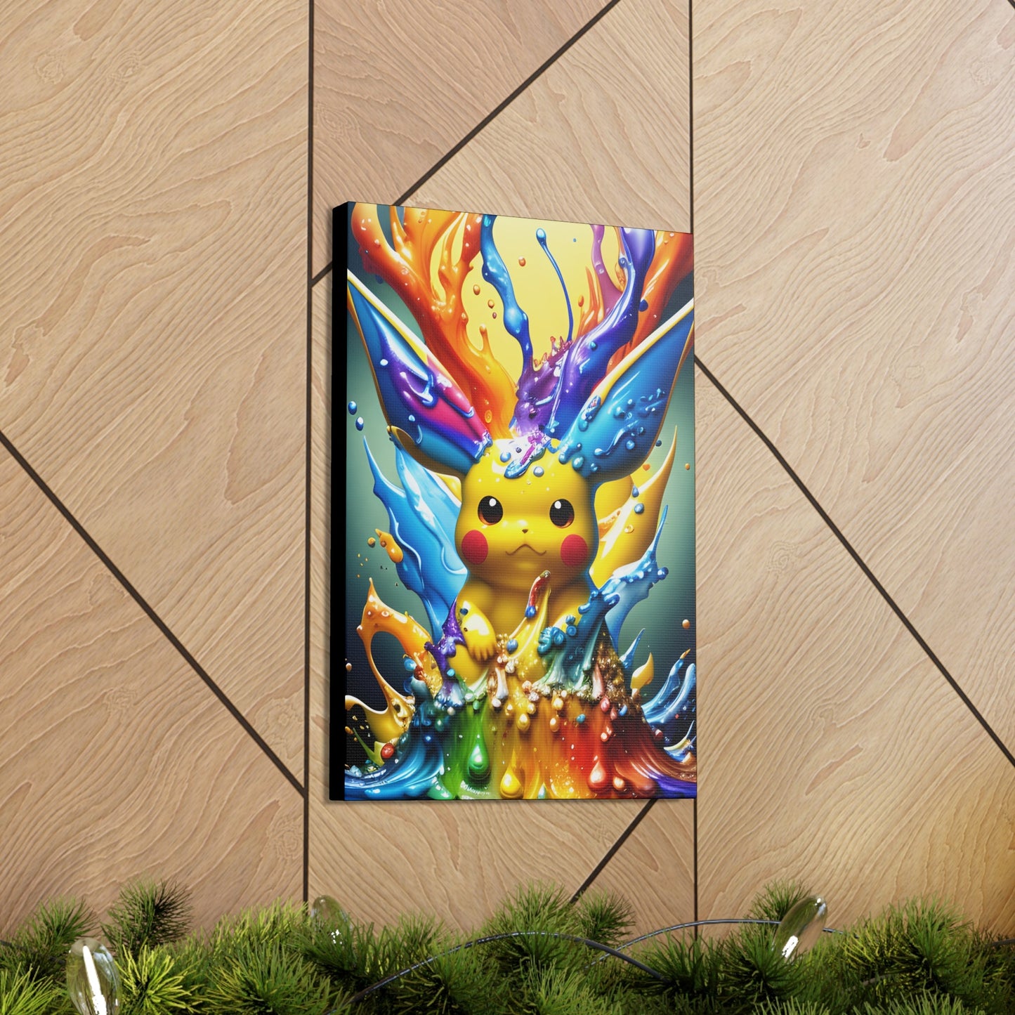 Radiant Ripples Canvas - Pokestalgia LLC