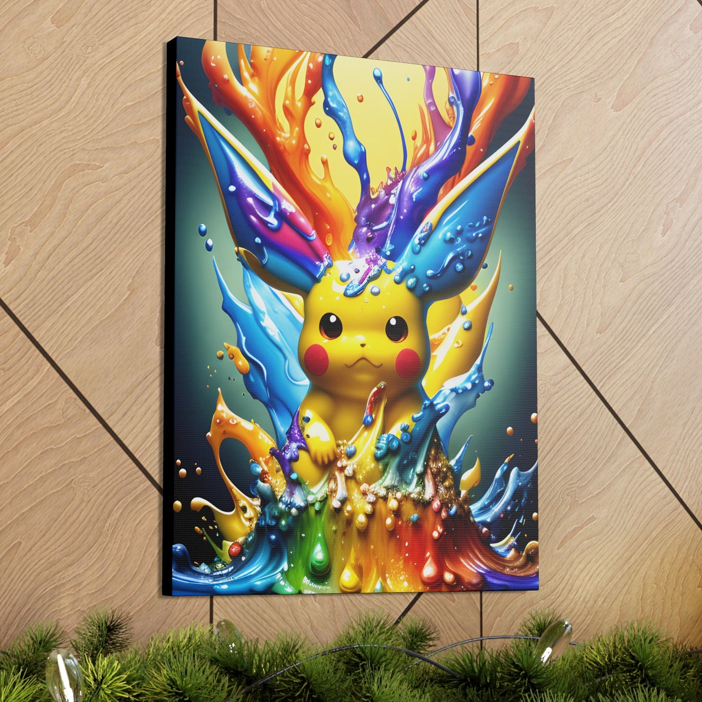 Radiant Ripples Canvas - Pokestalgia LLC