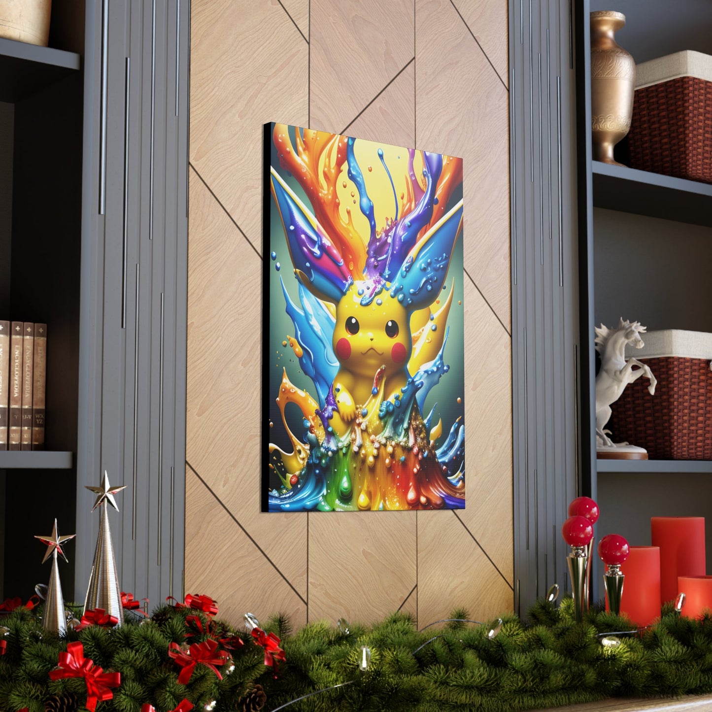 Radiant Ripples Canvas - Pokestalgia LLC