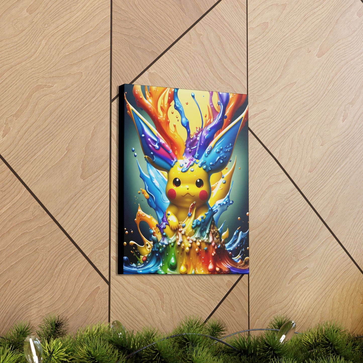 Radiant Ripples Canvas - Pokestalgia LLC