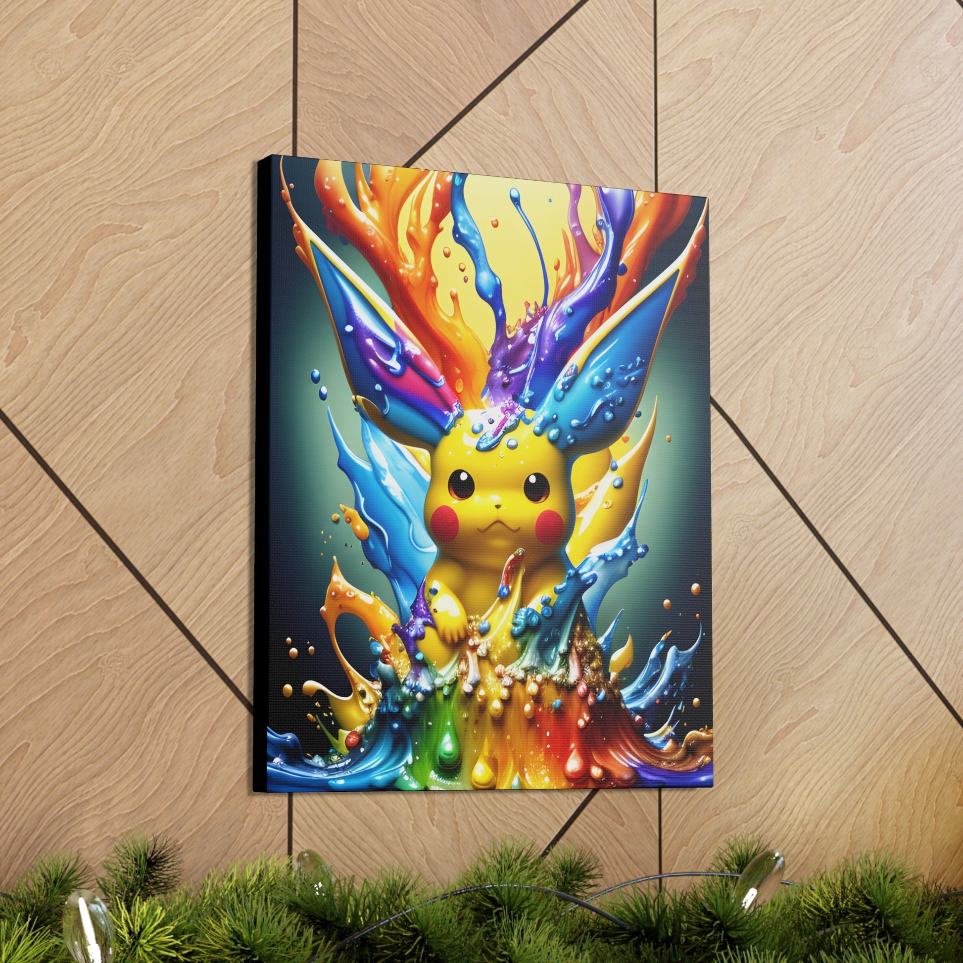 Radiant Ripples Canvas - Pokestalgia LLC