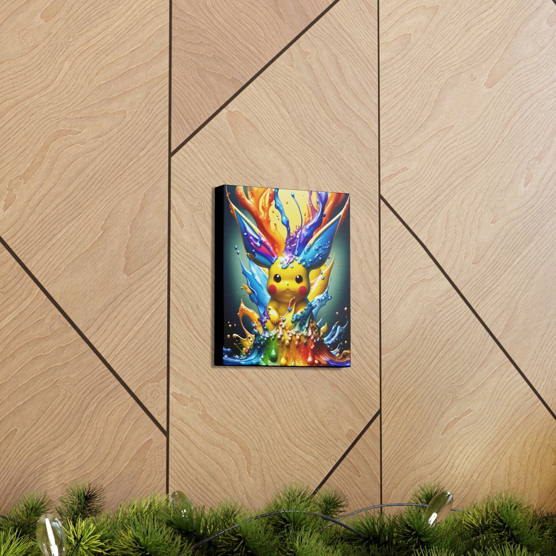 Radiant Ripples Canvas - Pokestalgia LLC