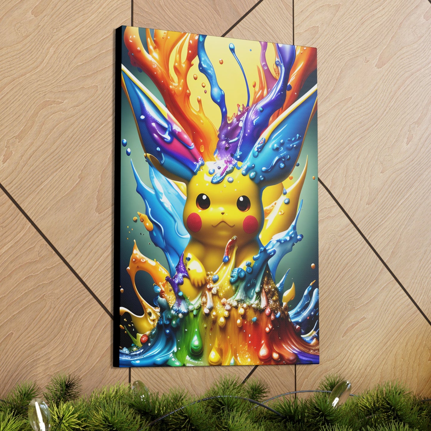 Radiant Ripples Canvas - Pokestalgia LLC