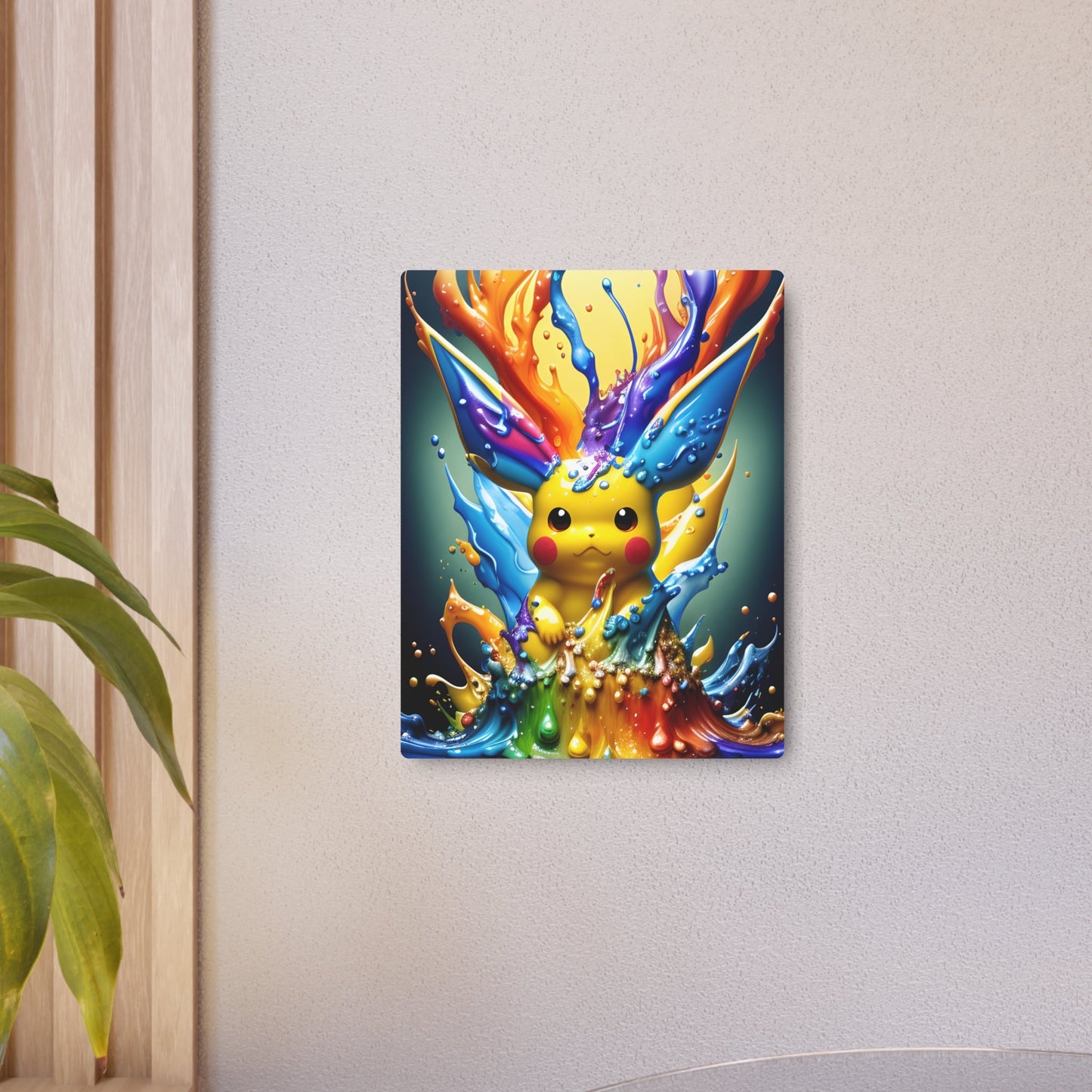 Radiant Ripples Metal Art Sign - Pokestalgia LLC