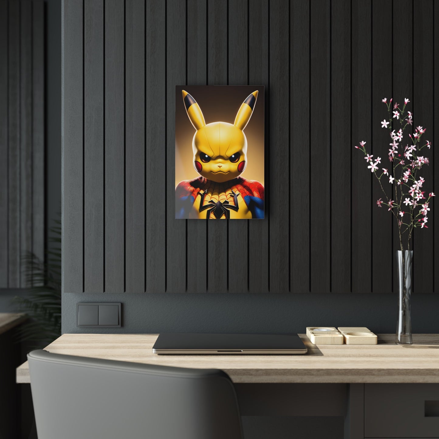 Spiderchu Acrylic Prints - Pokestalgia LLC