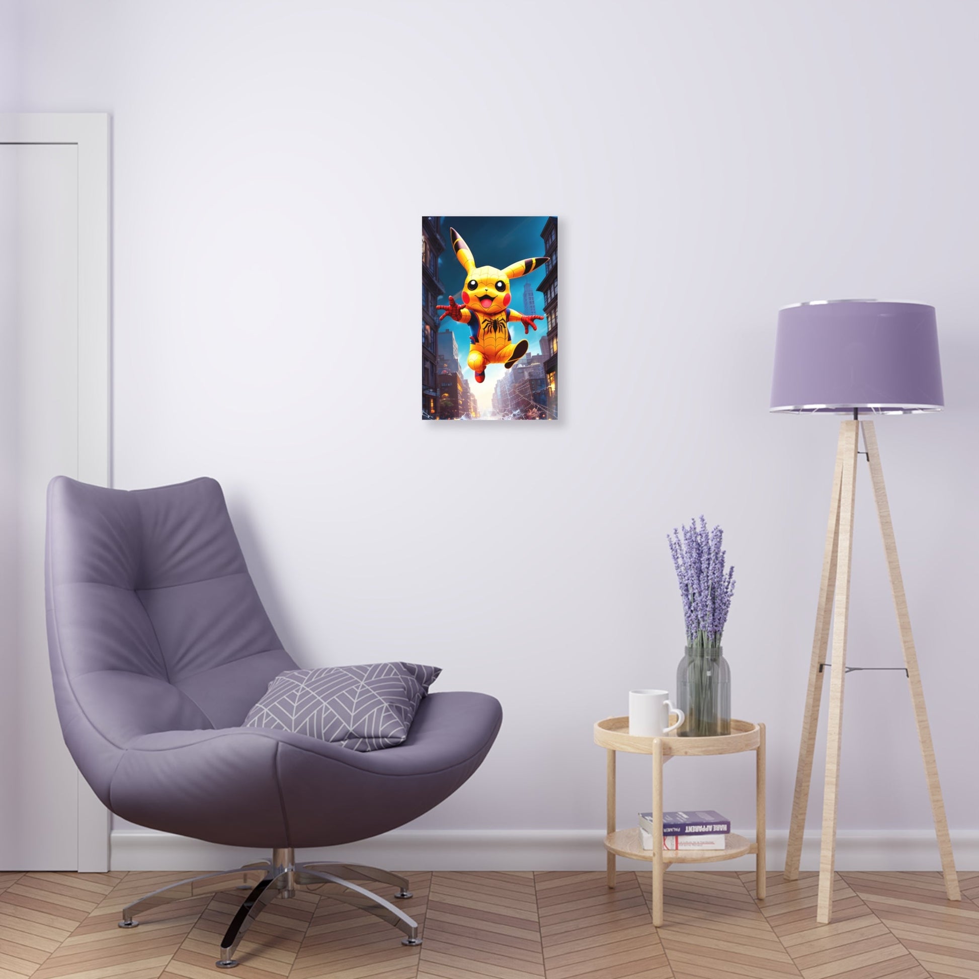 Spiderchu Acrylic Prints - Pokestalgia LLC