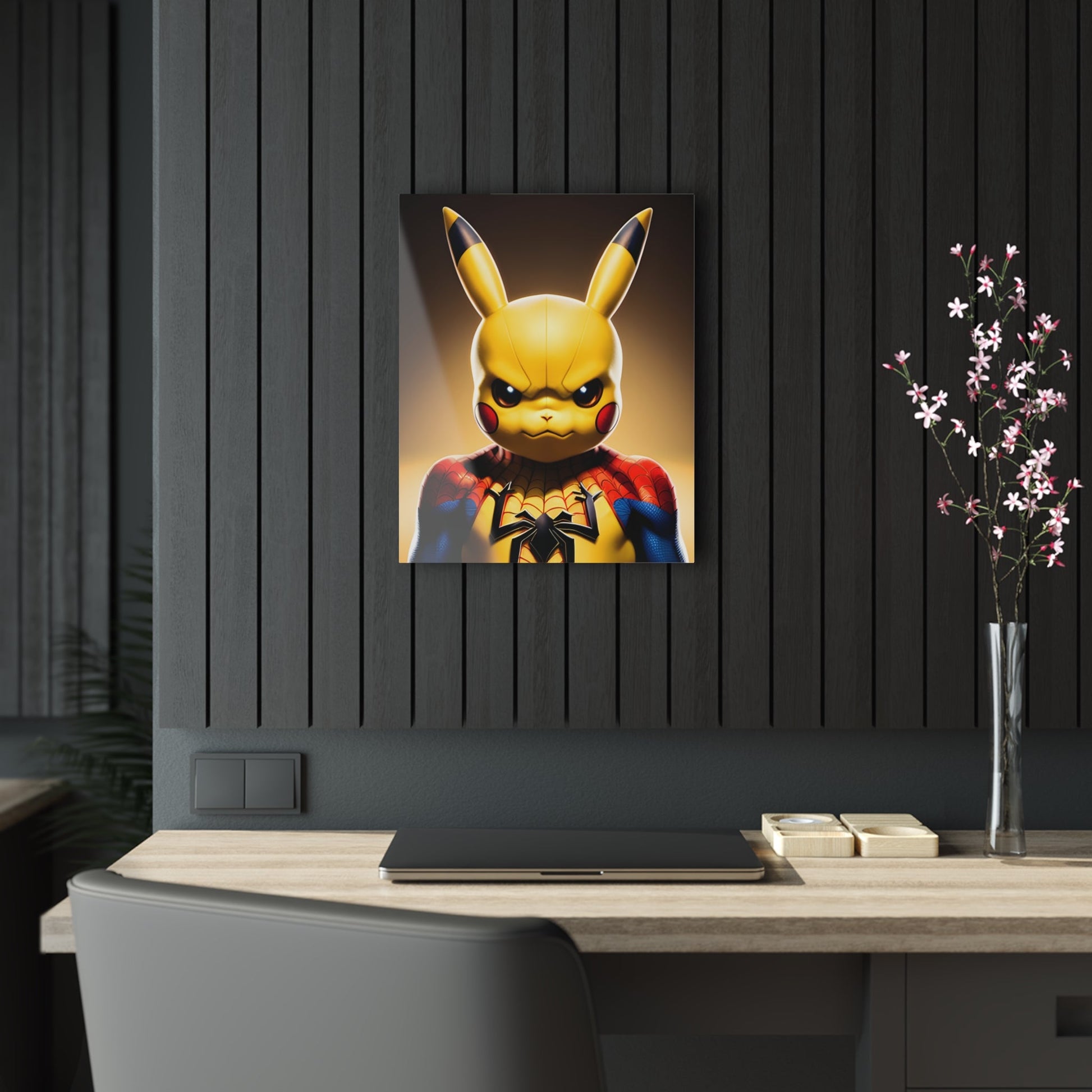 Spiderchu Acrylic Prints - Pokestalgia LLC