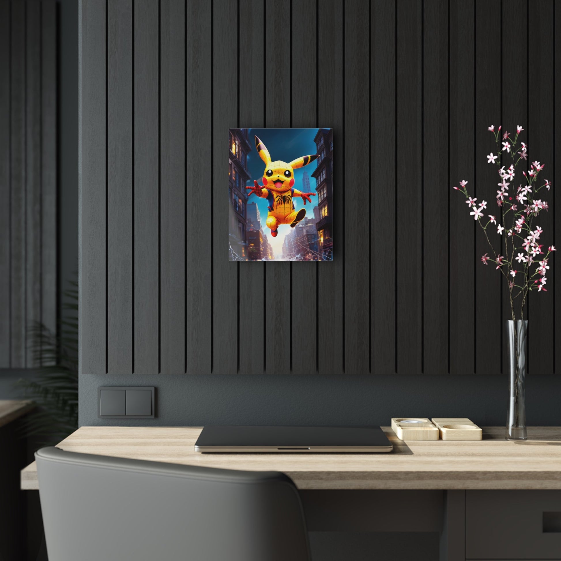 Spiderchu Acrylic Prints - Pokestalgia LLC