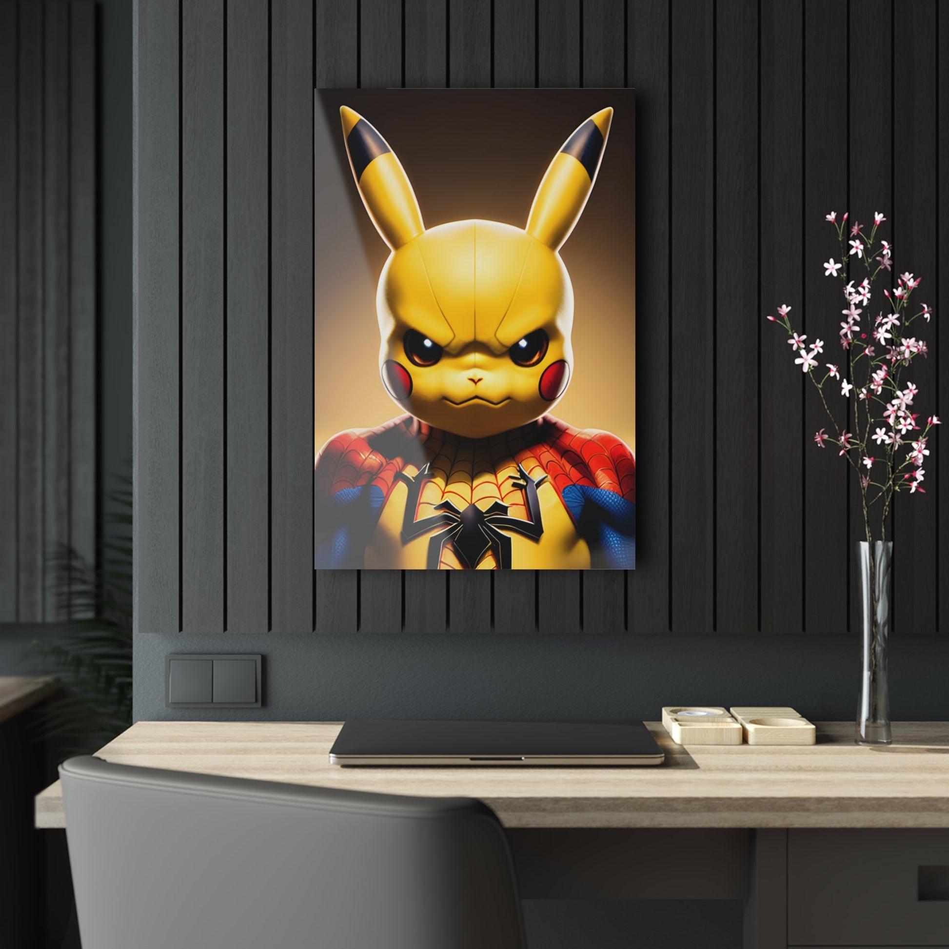 Spiderchu Acrylic Prints - Pokestalgia LLC