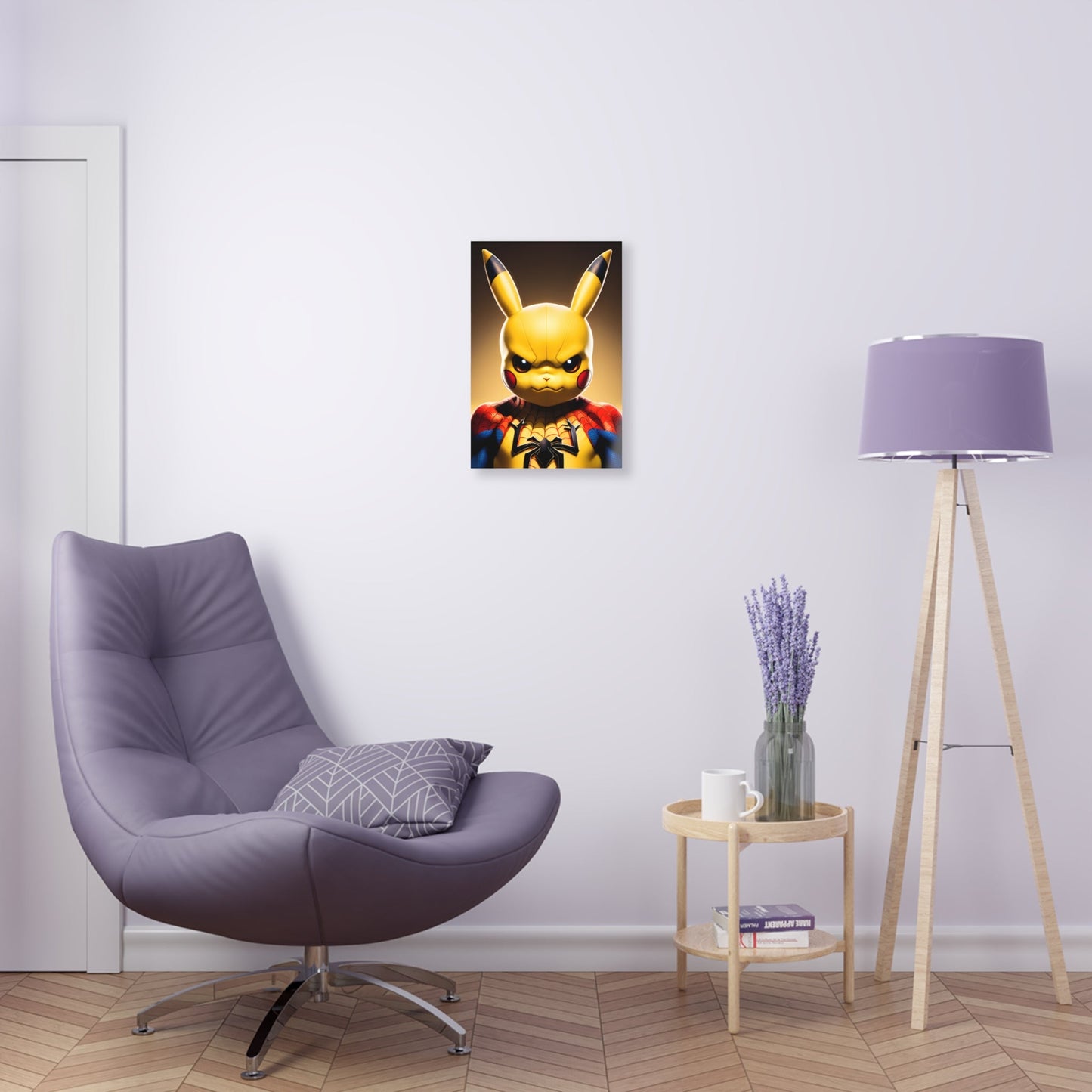 Spiderchu Acrylic Prints - Pokestalgia LLC