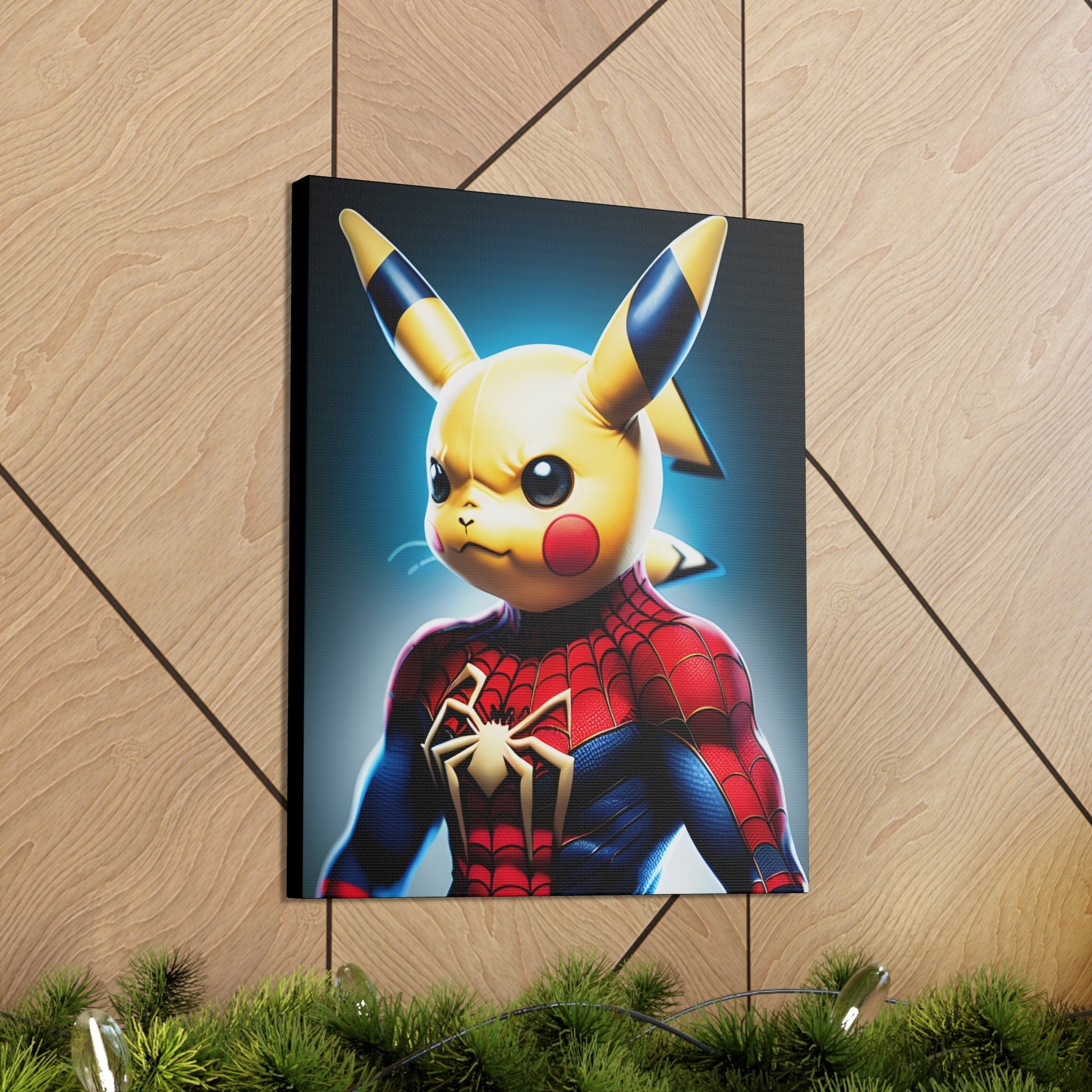 Spiderchu Canvas - Pokestalgia LLC