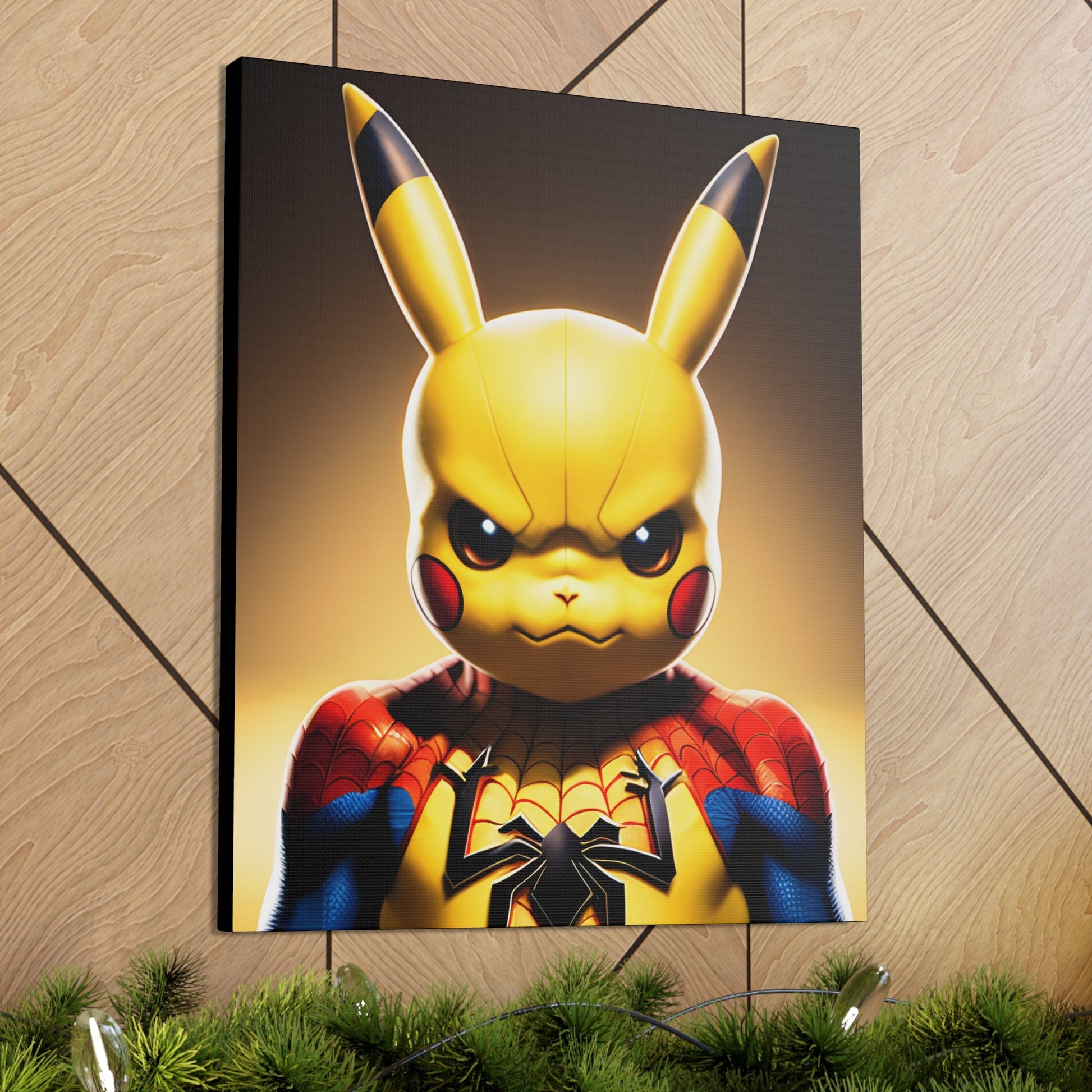 Spiderchu Canvas - Pokestalgia LLC