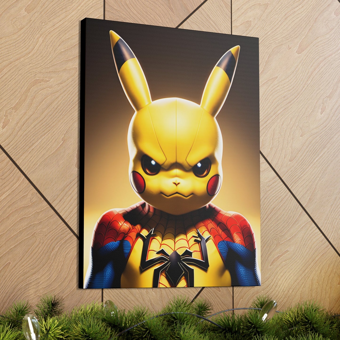 Spiderchu Canvas - Pokestalgia LLC