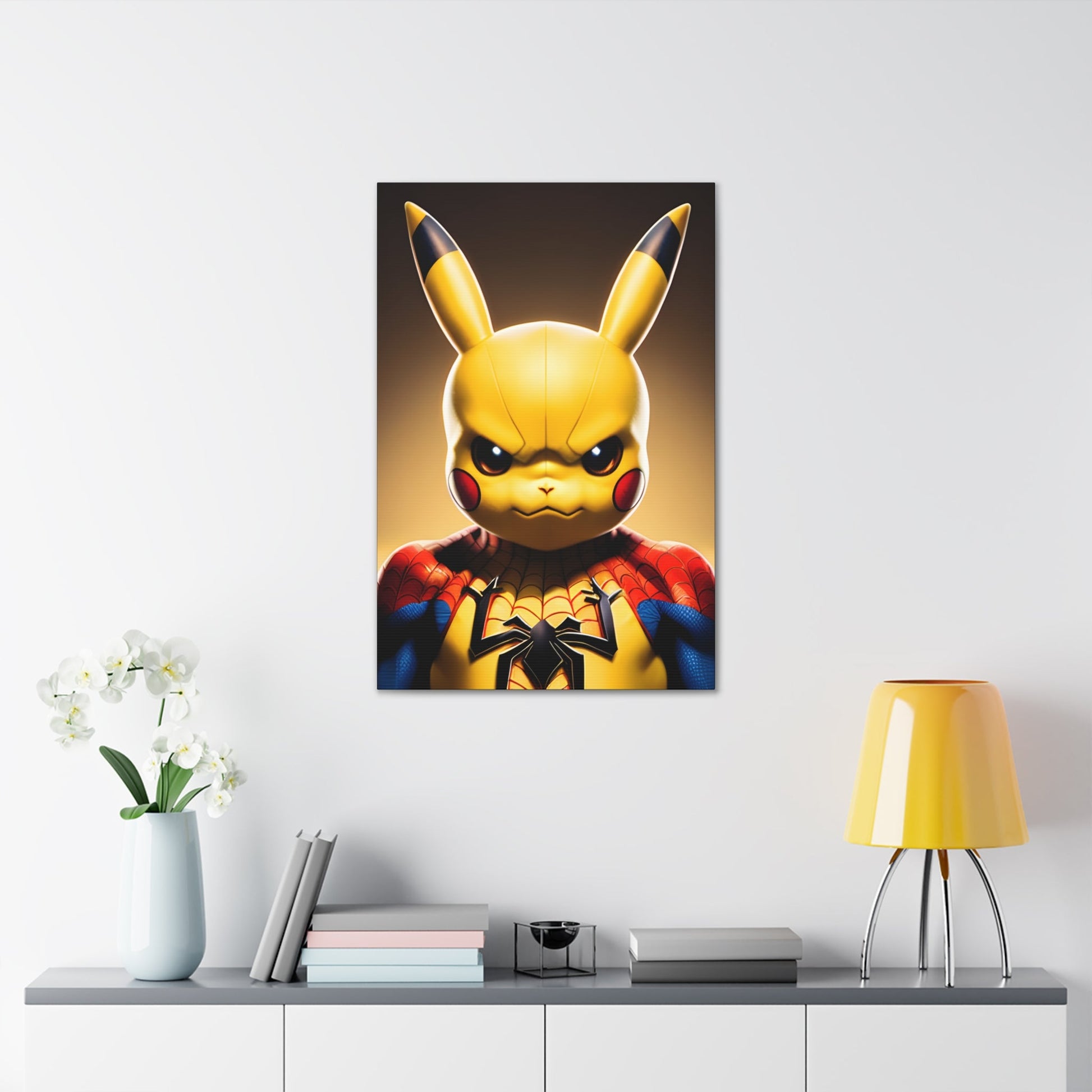 Spiderchu Canvas - Pokestalgia LLC