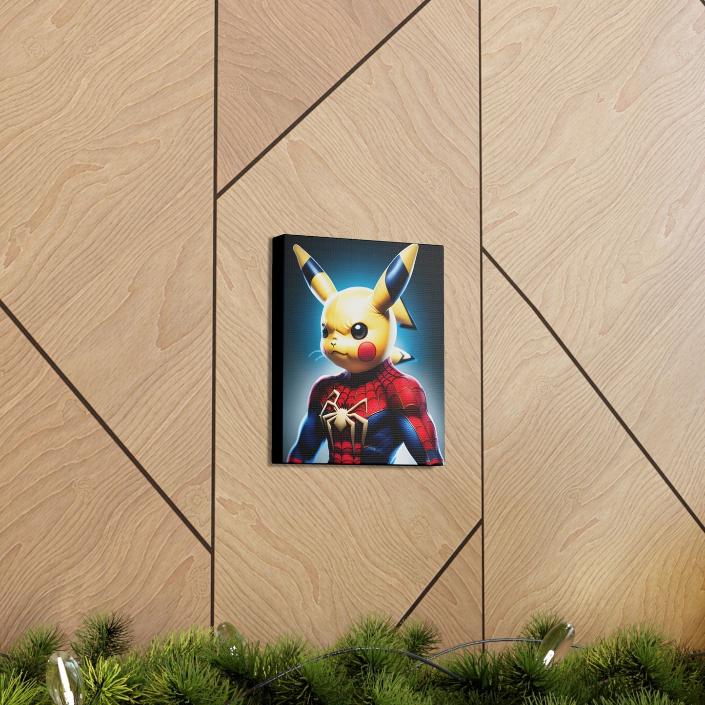 Spiderchu Canvas - Pokestalgia LLC