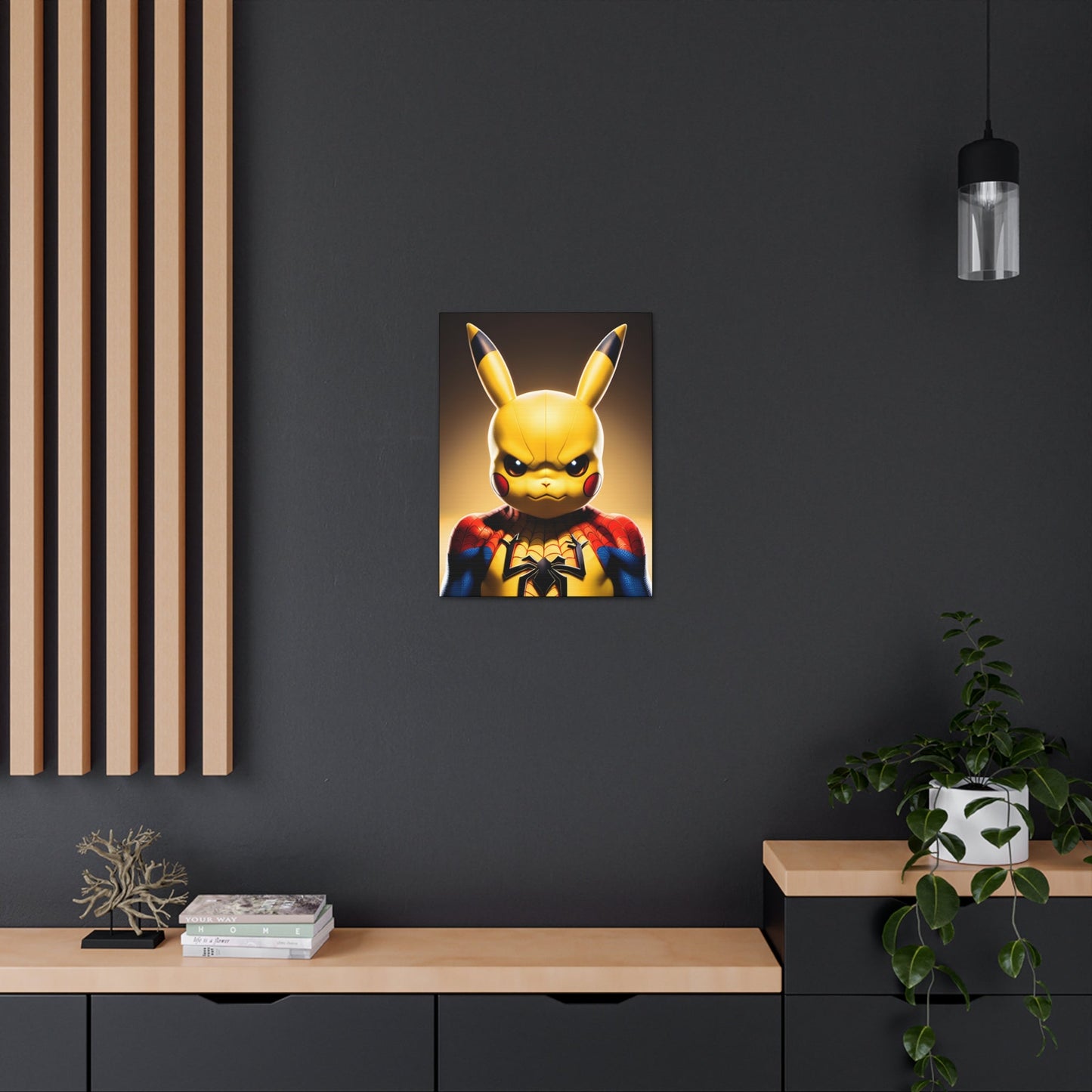 Spiderchu Canvas - Pokestalgia LLC