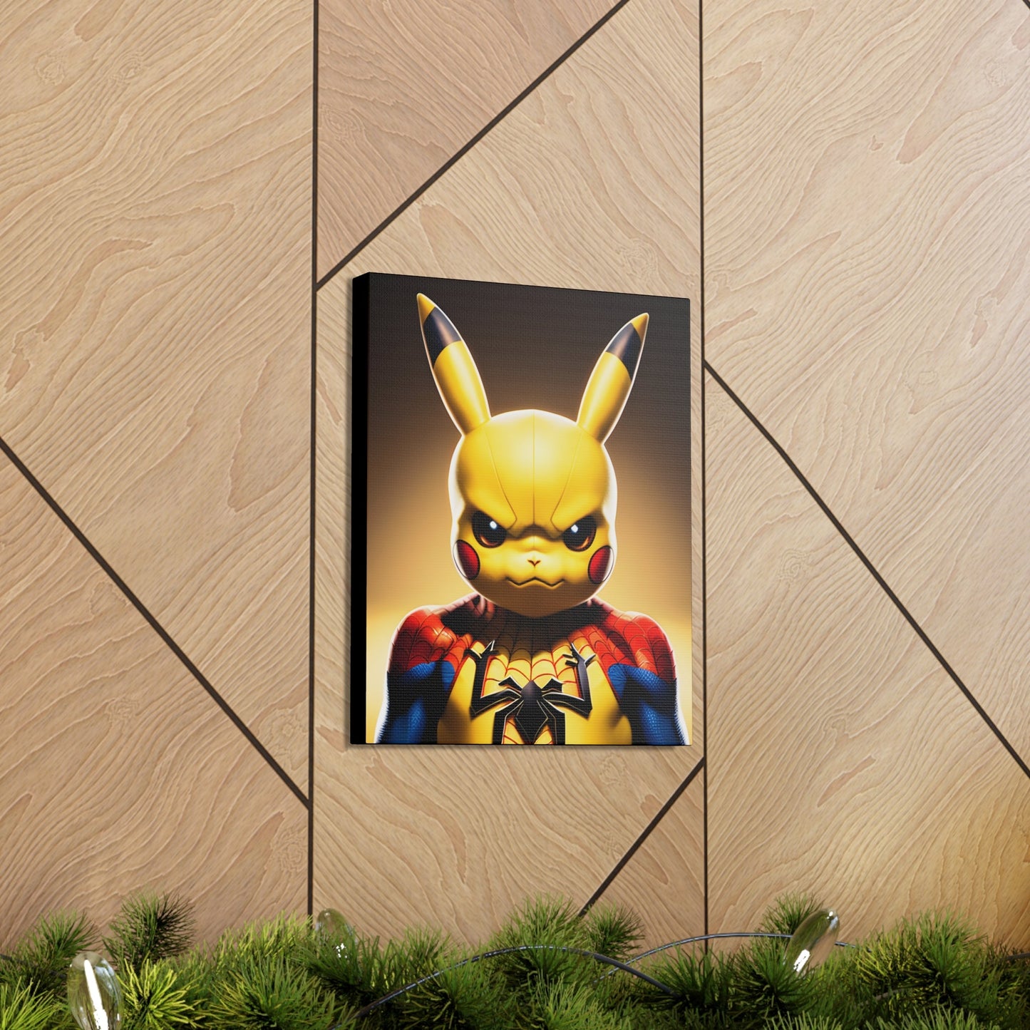 Spiderchu Canvas - Pokestalgia LLC