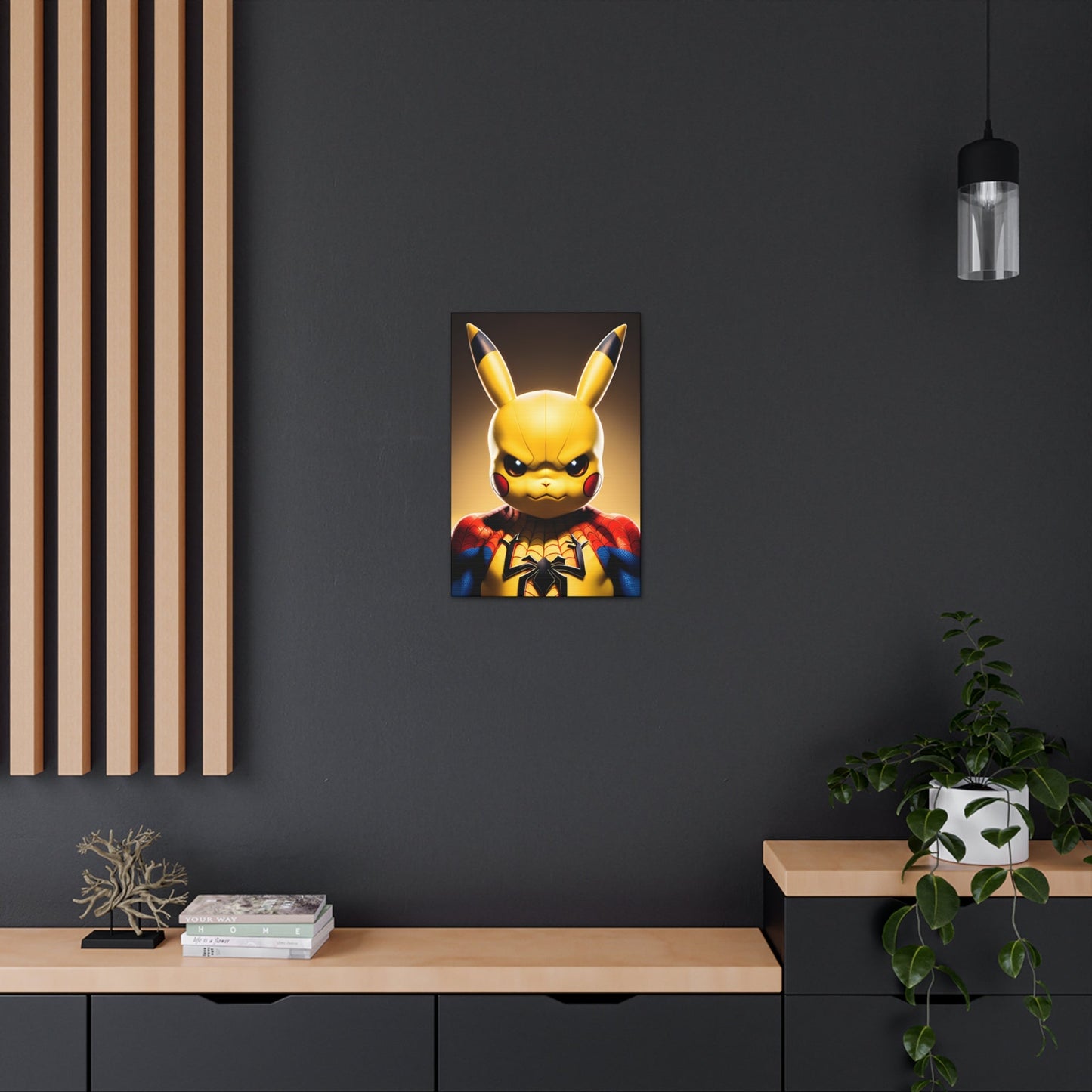 Spiderchu Canvas - Pokestalgia LLC