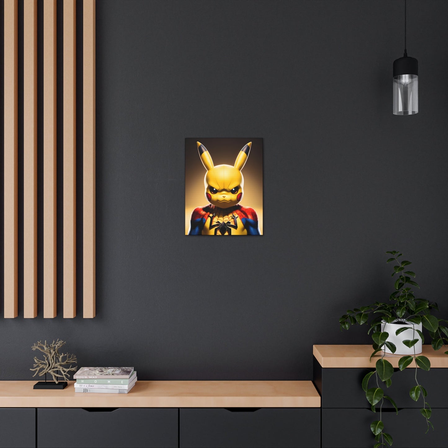 Spiderchu Canvas - Pokestalgia LLC