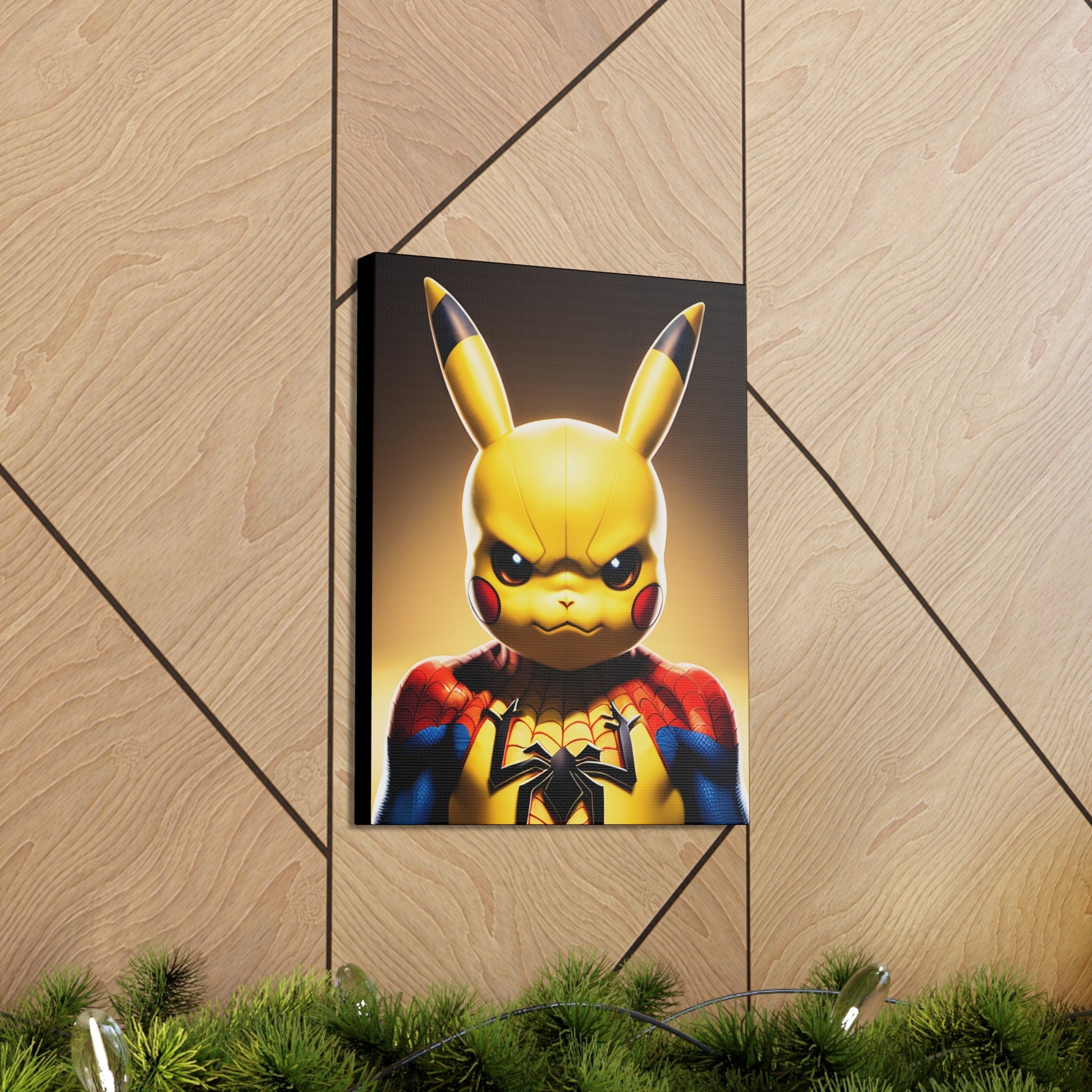 Spiderchu Canvas - Pokestalgia LLC