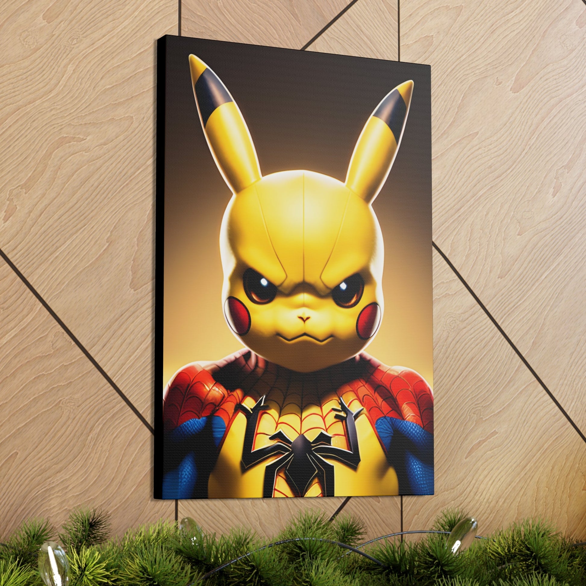 Spiderchu Canvas - Pokestalgia LLC