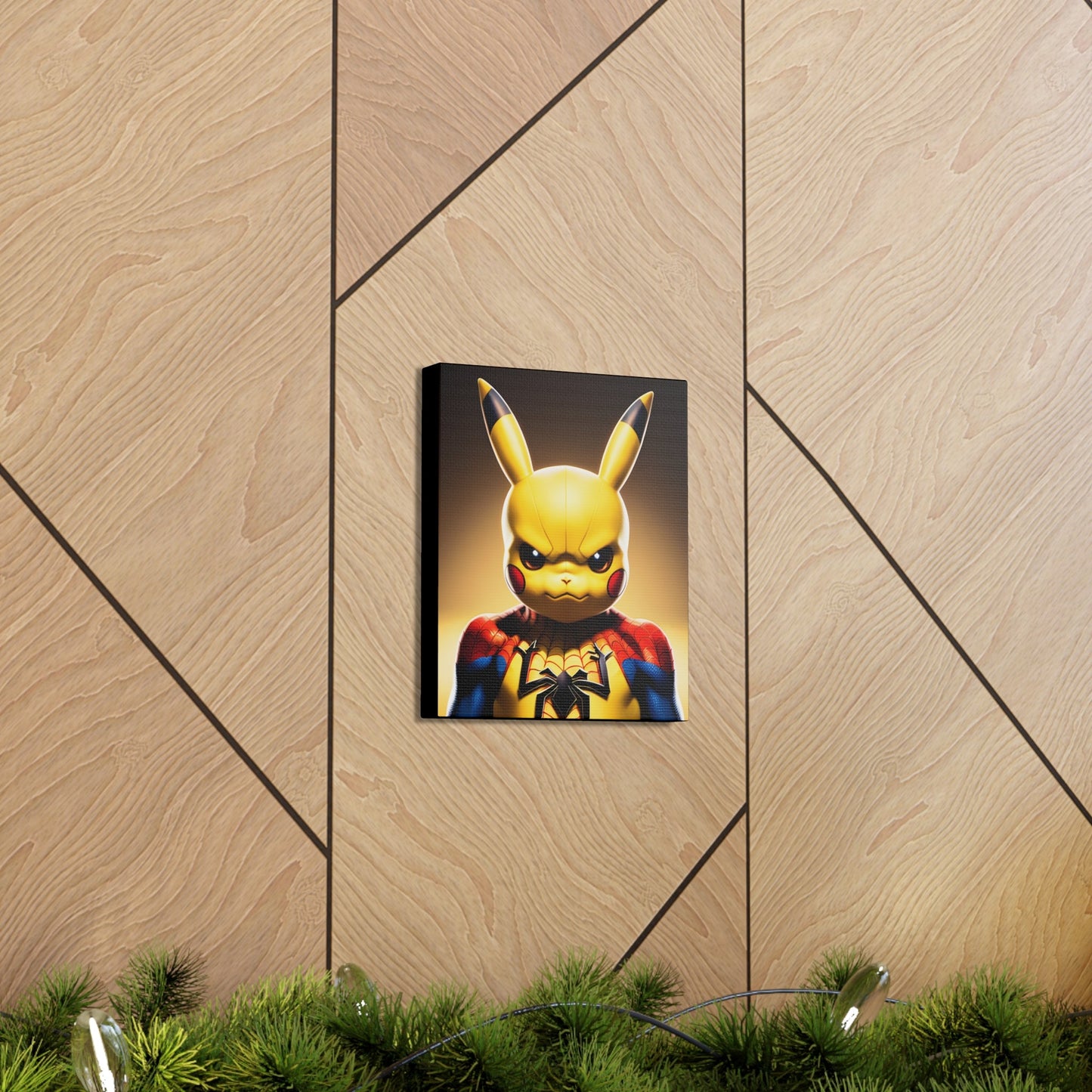 Spiderchu Canvas - Pokestalgia LLC