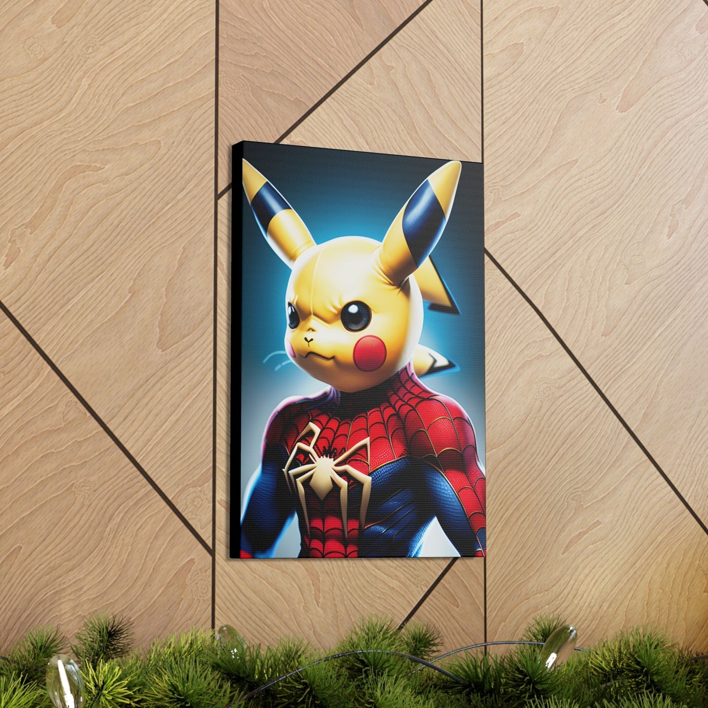 Spiderchu Canvas - Pokestalgia LLC