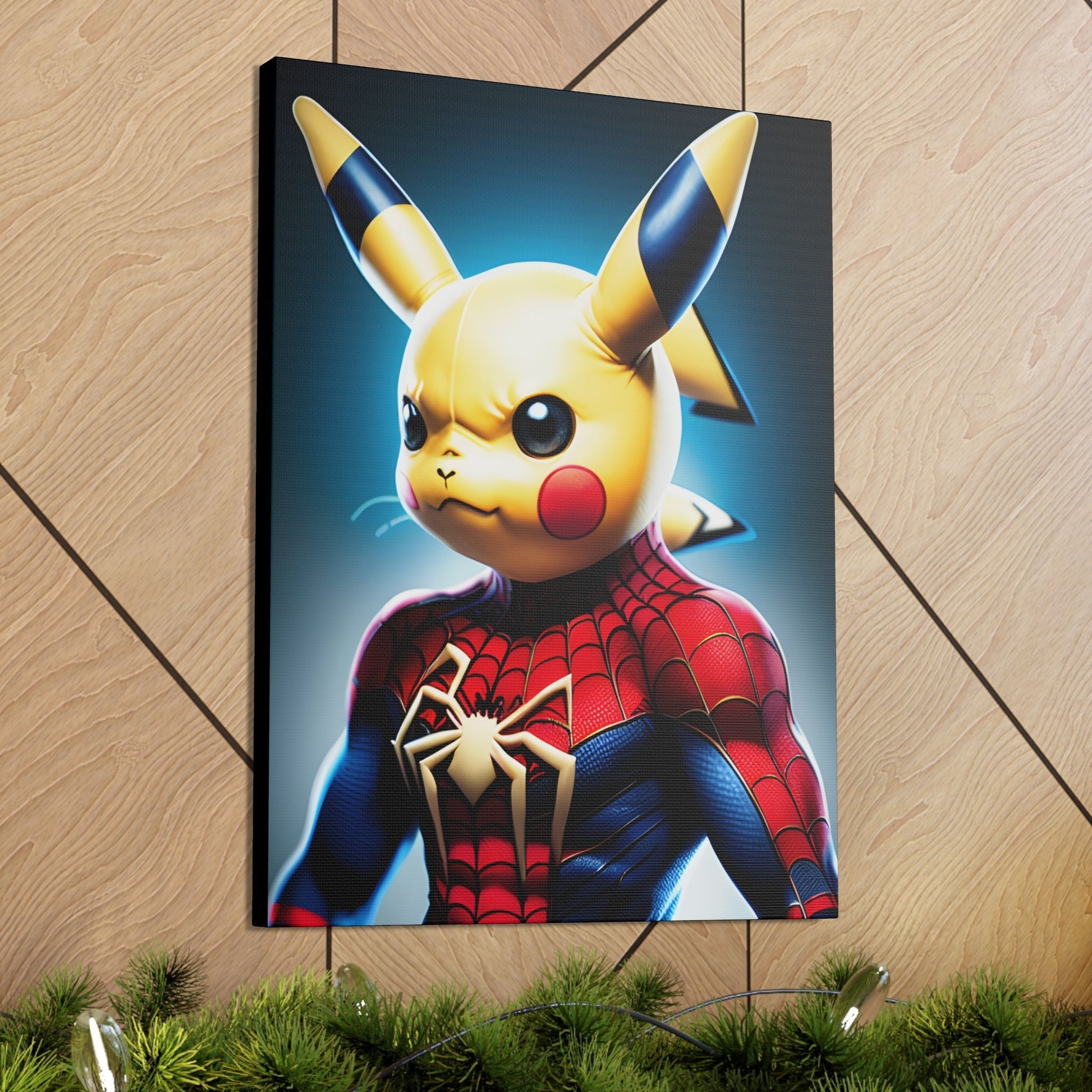 Spiderchu Canvas - Pokestalgia LLC