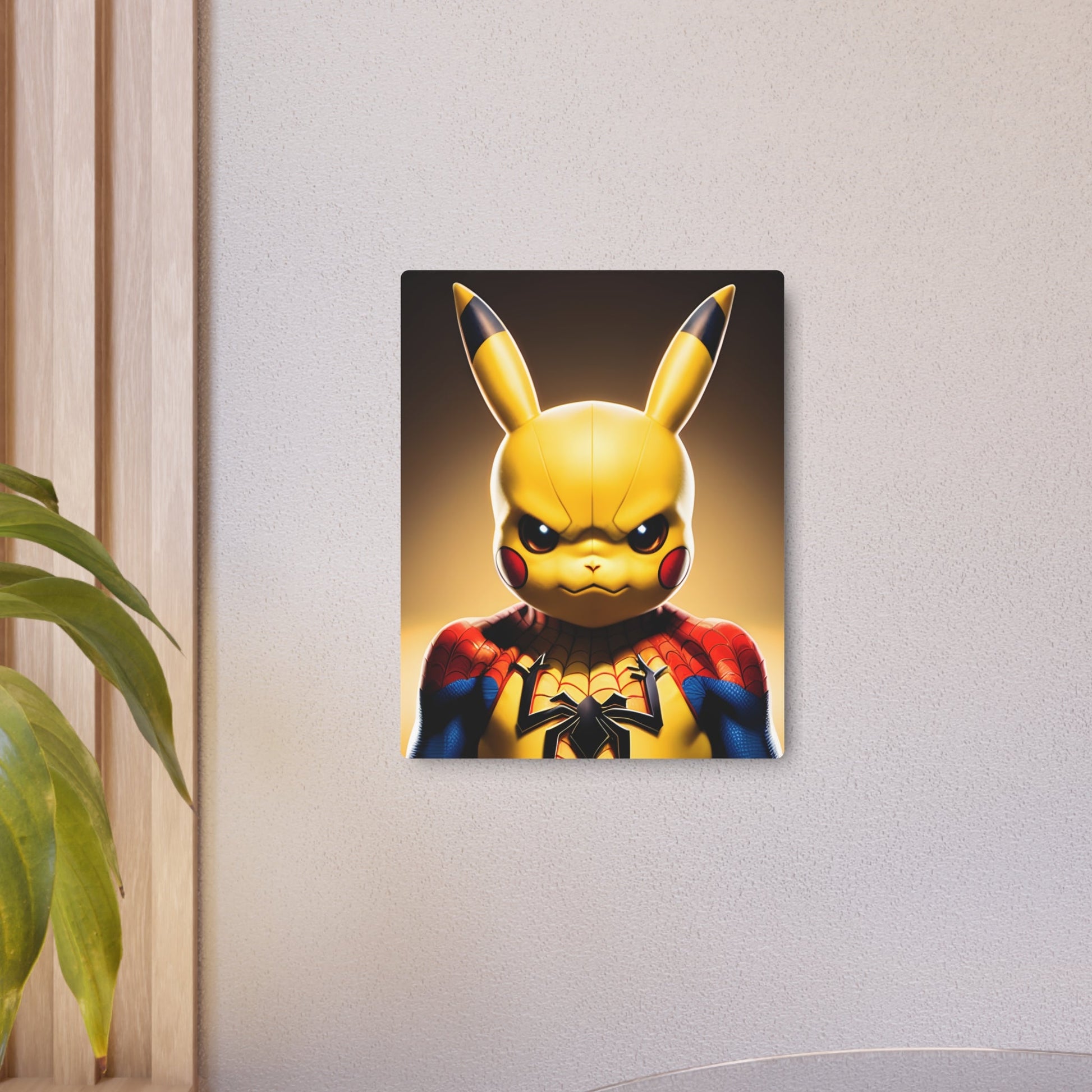 Spiderchu Metal Art Sign - Pokestalgia LLC