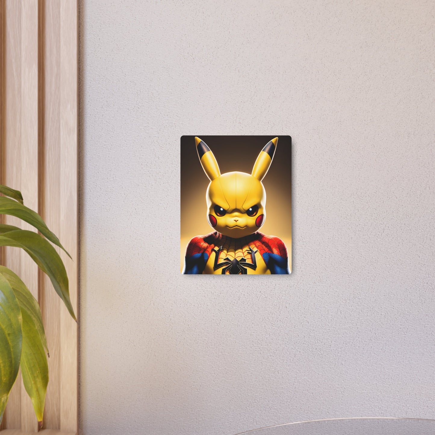 Spiderchu Metal Art Sign - Pokestalgia LLC