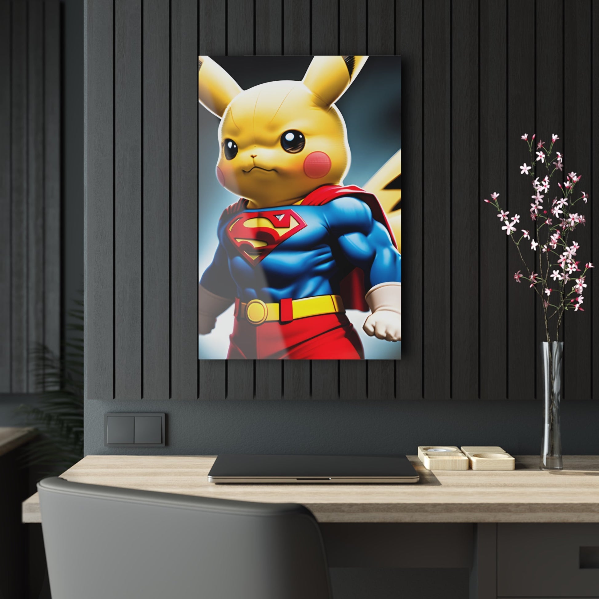 Superchu Acrylic Prints - Pokestalgia LLC