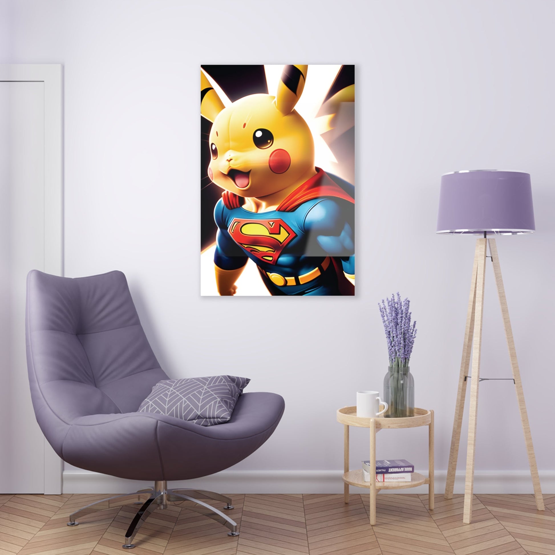 Superchu Acrylic Prints - Pokestalgia LLC