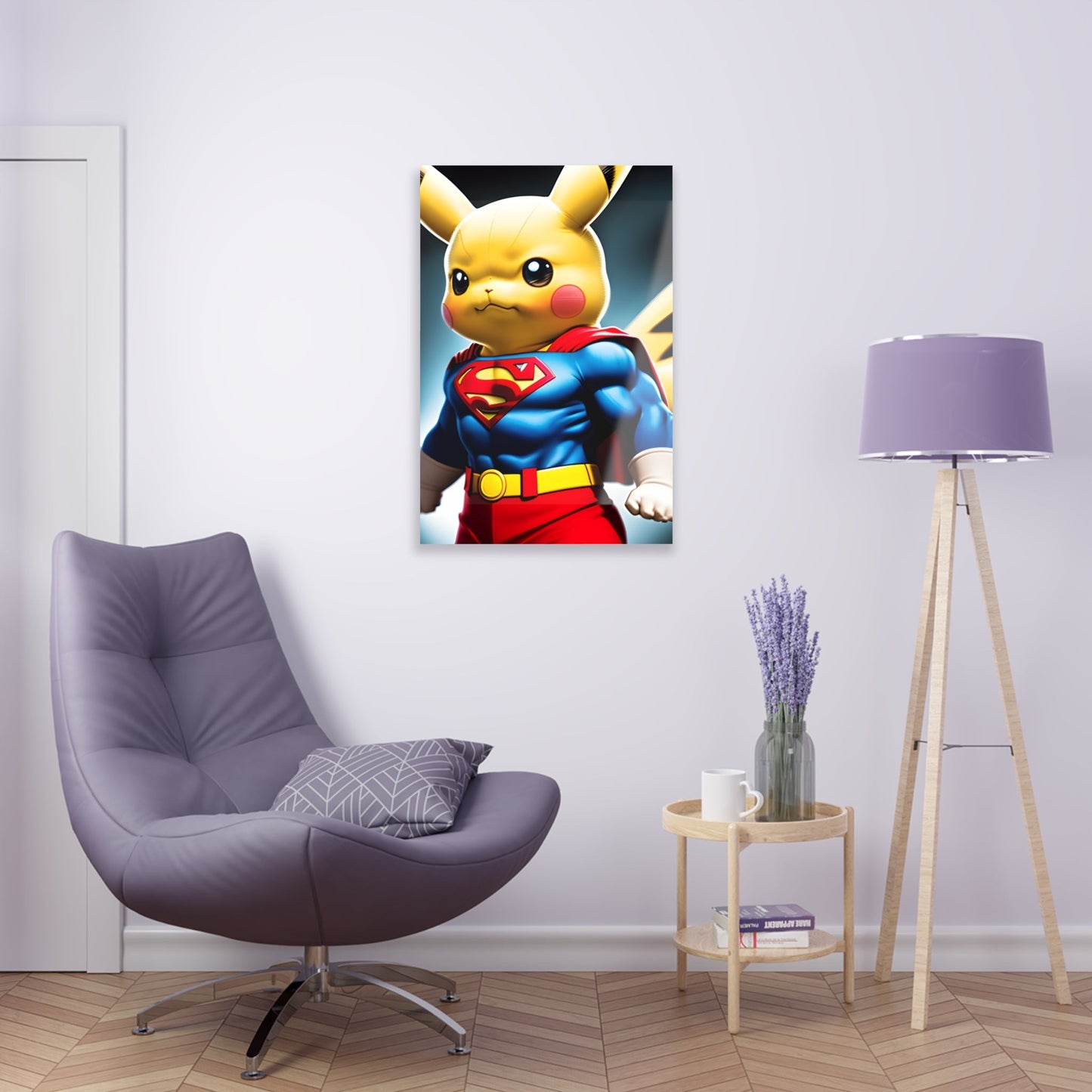 Superchu Acrylic Prints - Pokestalgia LLC