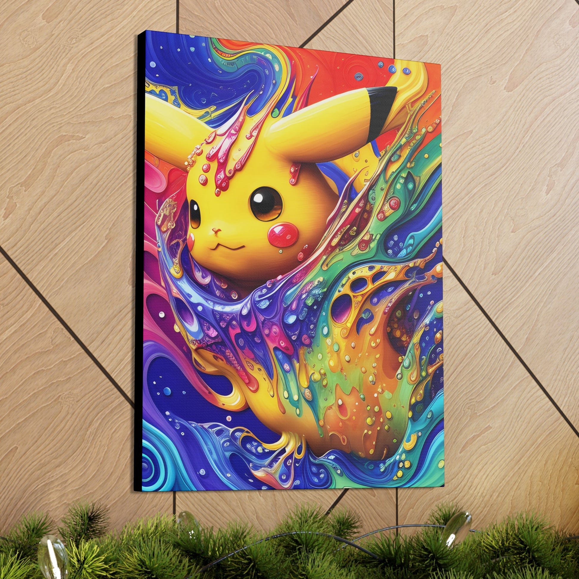 Torrential Swirlscapes Canvas - Pokestalgia LLC