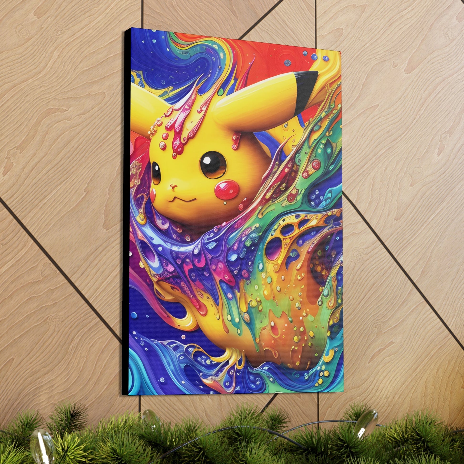 Torrential Swirlscapes Canvas - Pokestalgia LLC