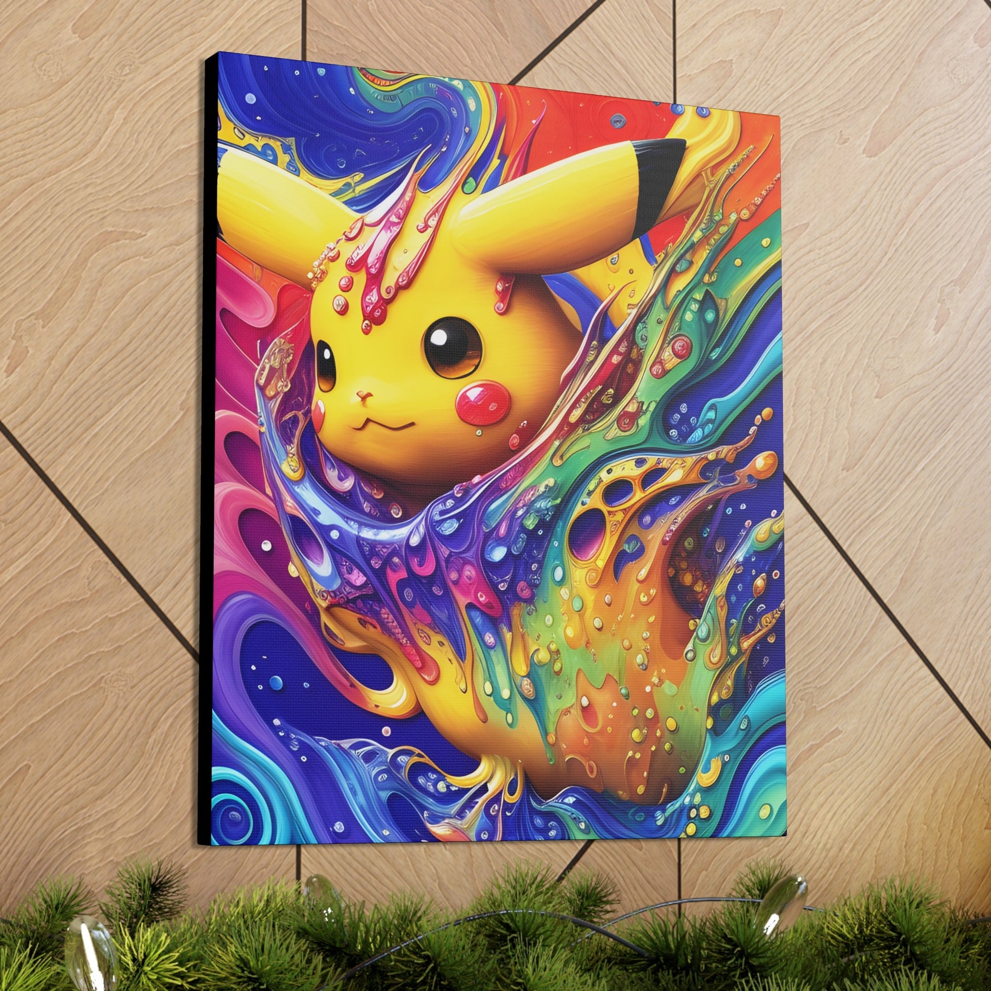 Torrential Swirlscapes Canvas - Pokestalgia LLC