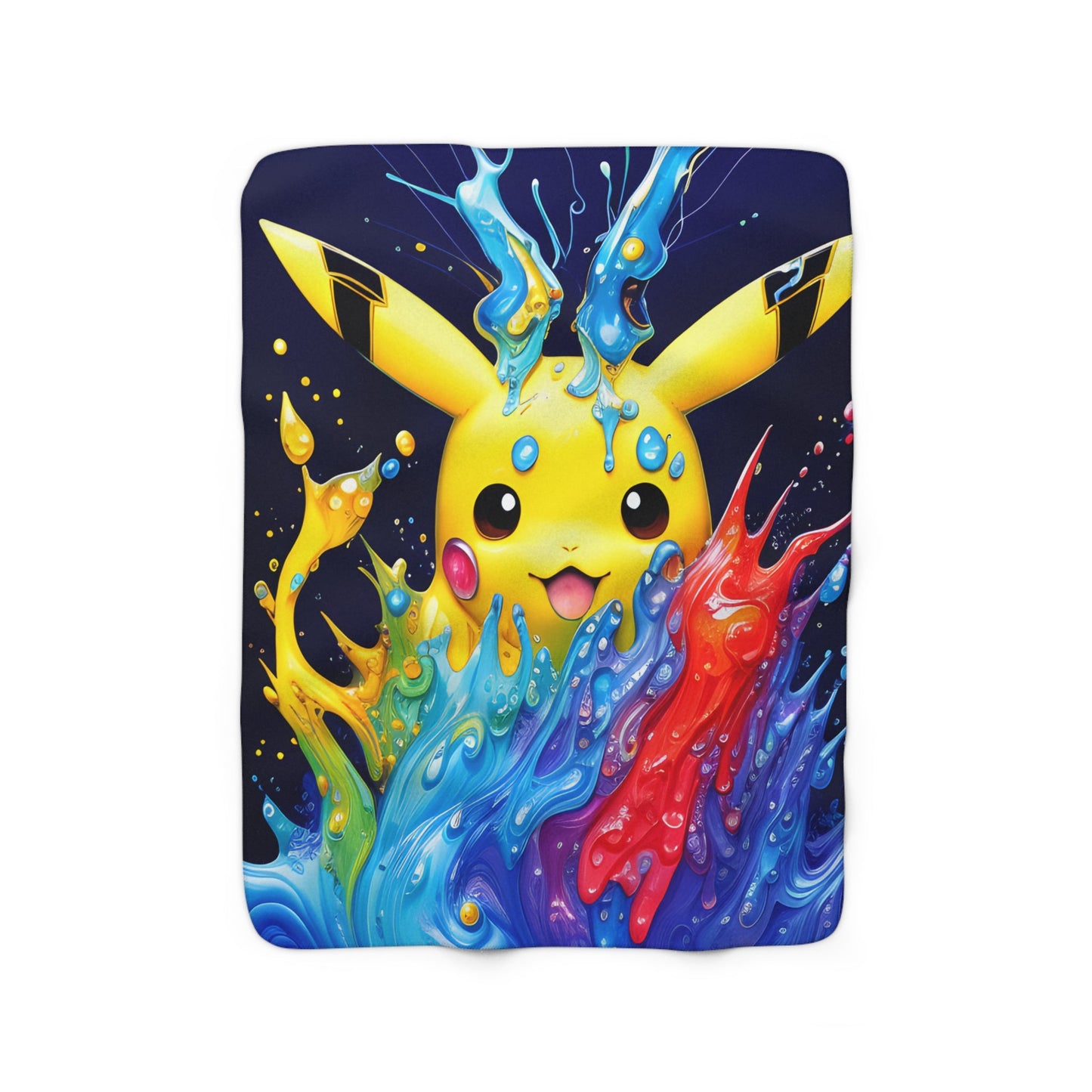 Tranquil Tides Sherpa Fleece Blanket - Pokestalgia LLC