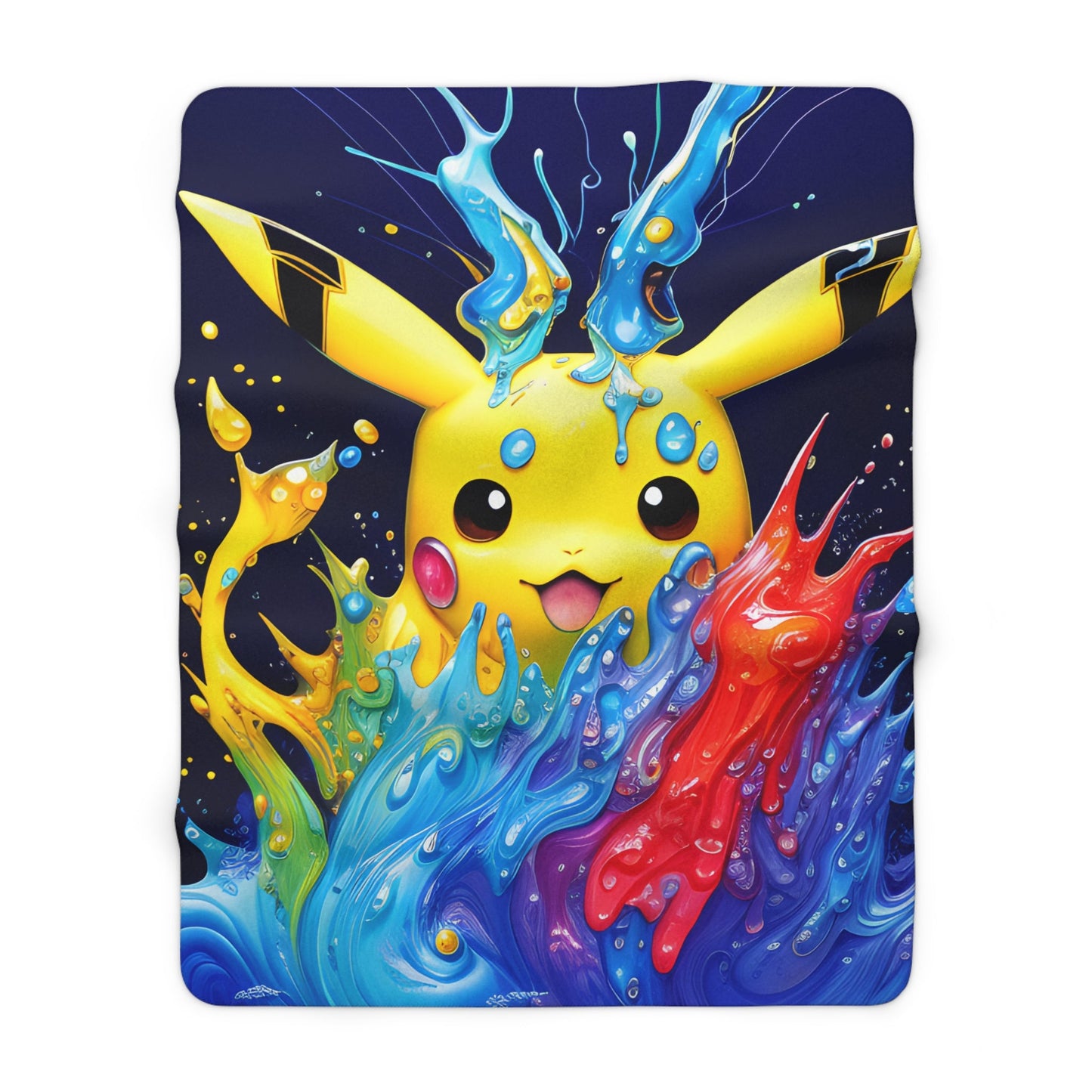 Tranquil Tides Sherpa Fleece Blanket - Pokestalgia LLC