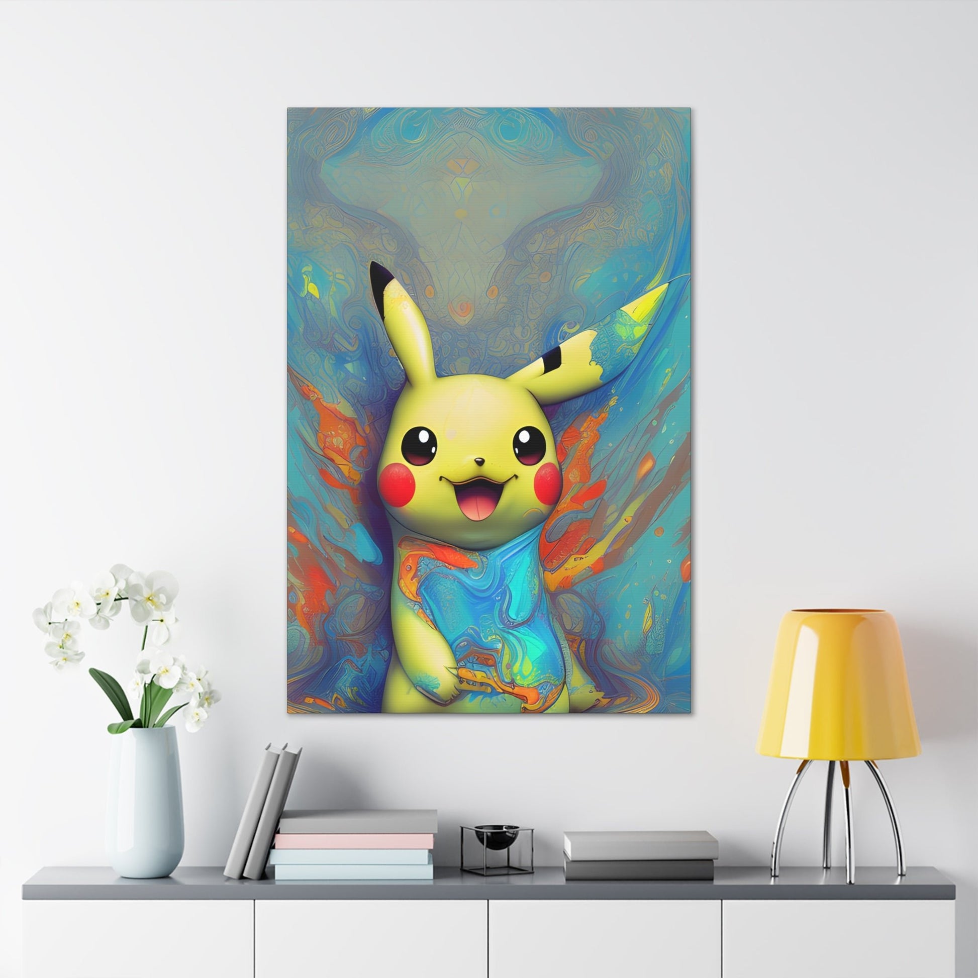 Ultramarine Utopia Canvas - Pokestalgia LLC