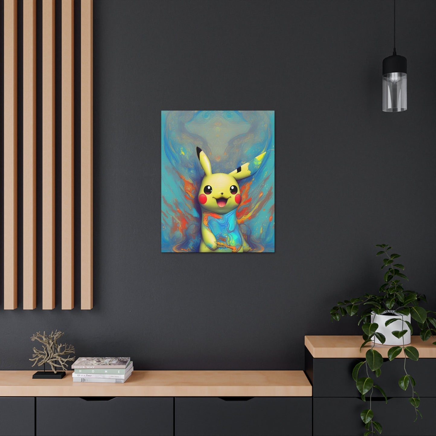 Ultramarine Utopia Canvas - Pokestalgia LLC