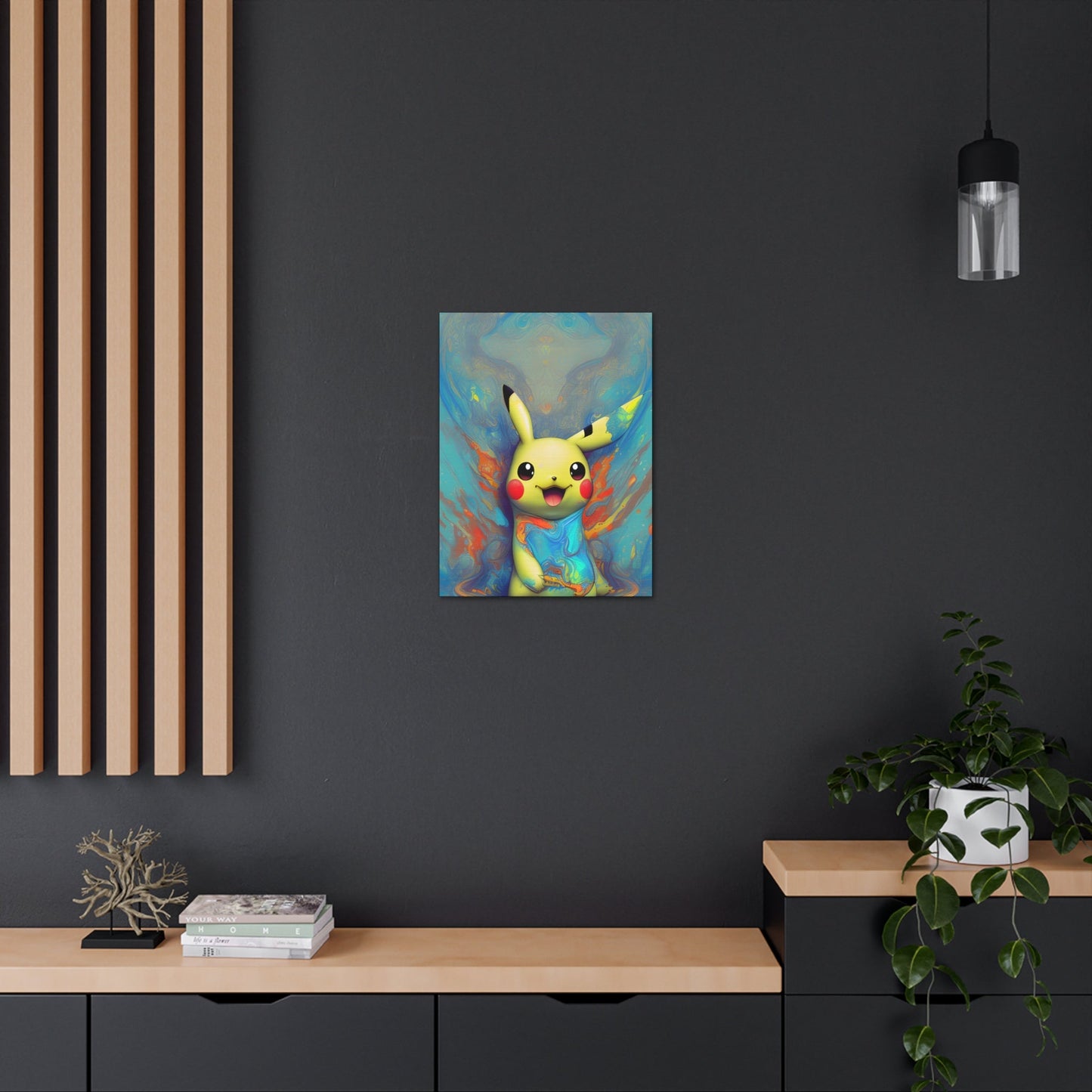 Ultramarine Utopia Canvas - Pokestalgia LLC