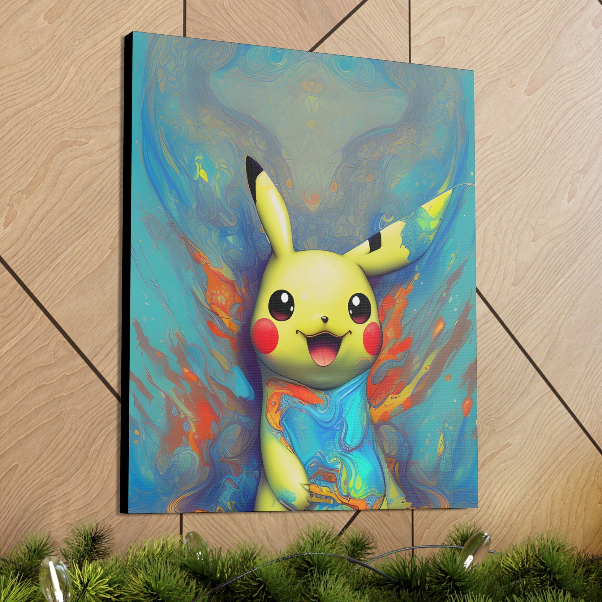 Ultramarine Utopia Canvas - Pokestalgia LLC