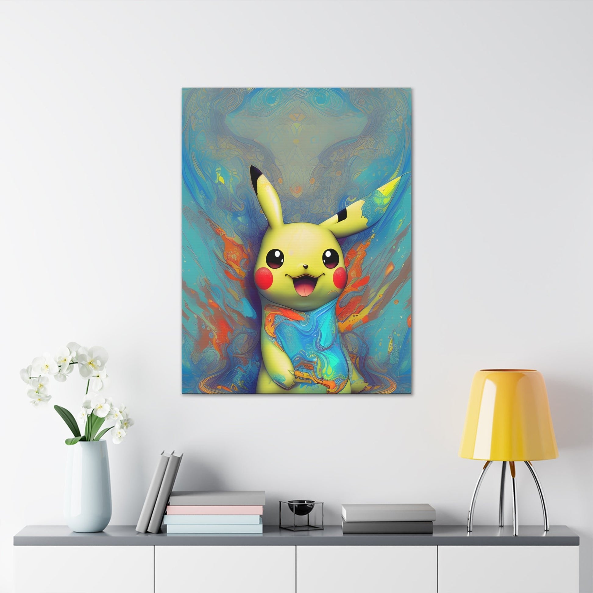 Ultramarine Utopia Canvas - Pokestalgia LLC