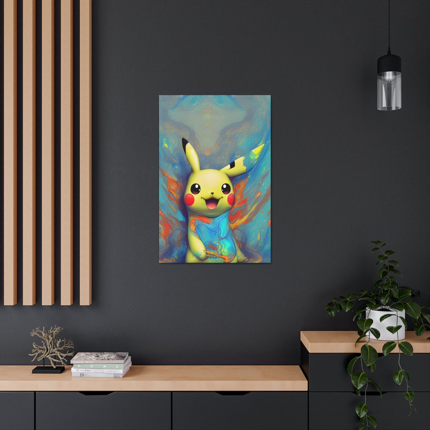 Ultramarine Utopia Canvas - Pokestalgia LLC