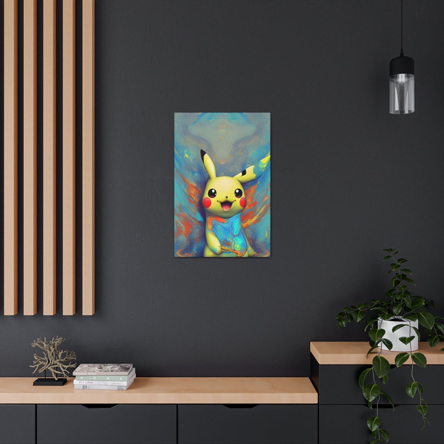 Ultramarine Utopia Canvas - Pokestalgia LLC