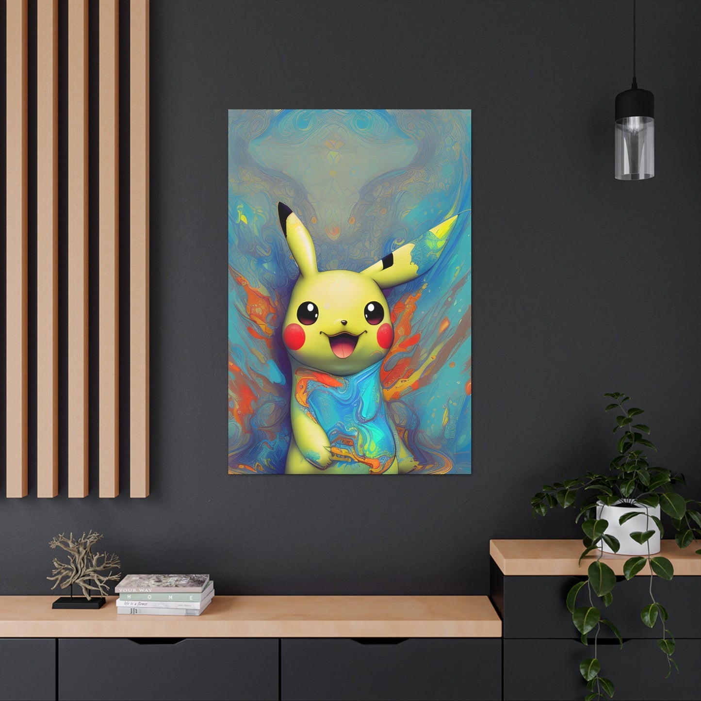 Ultramarine Utopia Canvas - Pokestalgia LLC