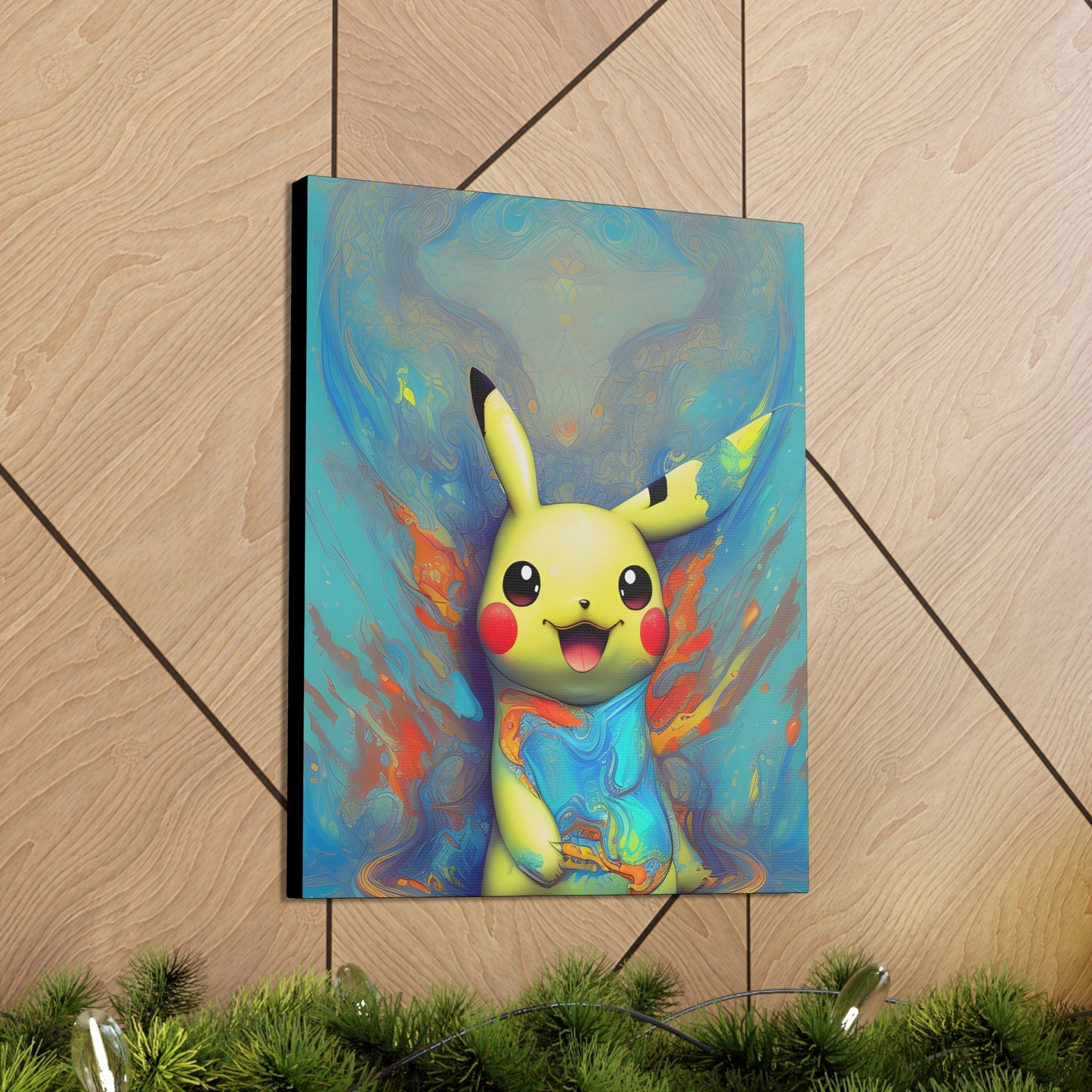 Ultramarine Utopia Canvas - Pokestalgia LLC